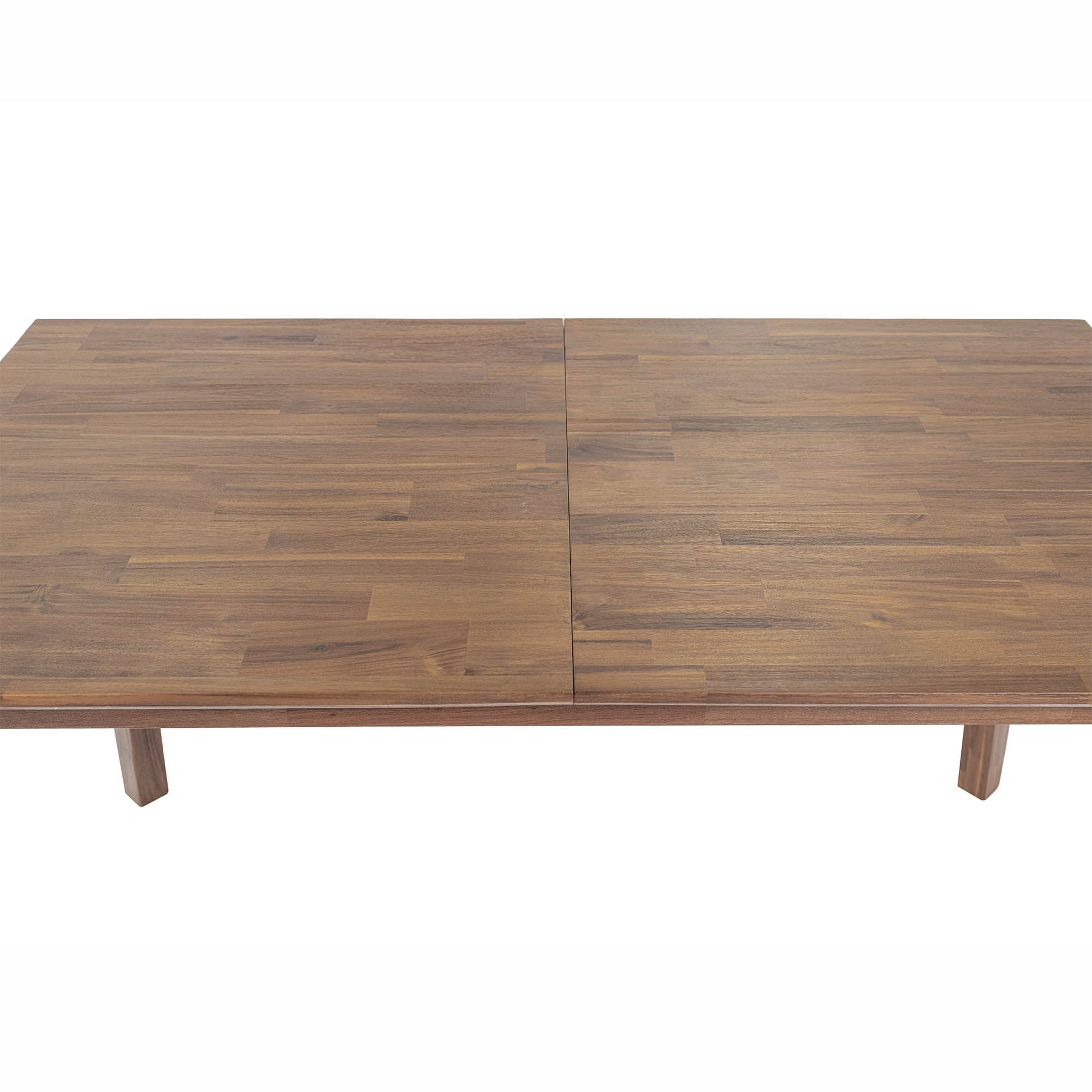Gia Small Extension Dining Table w/ Butterfly System 55/71” - Warm Pecan - Central Designs