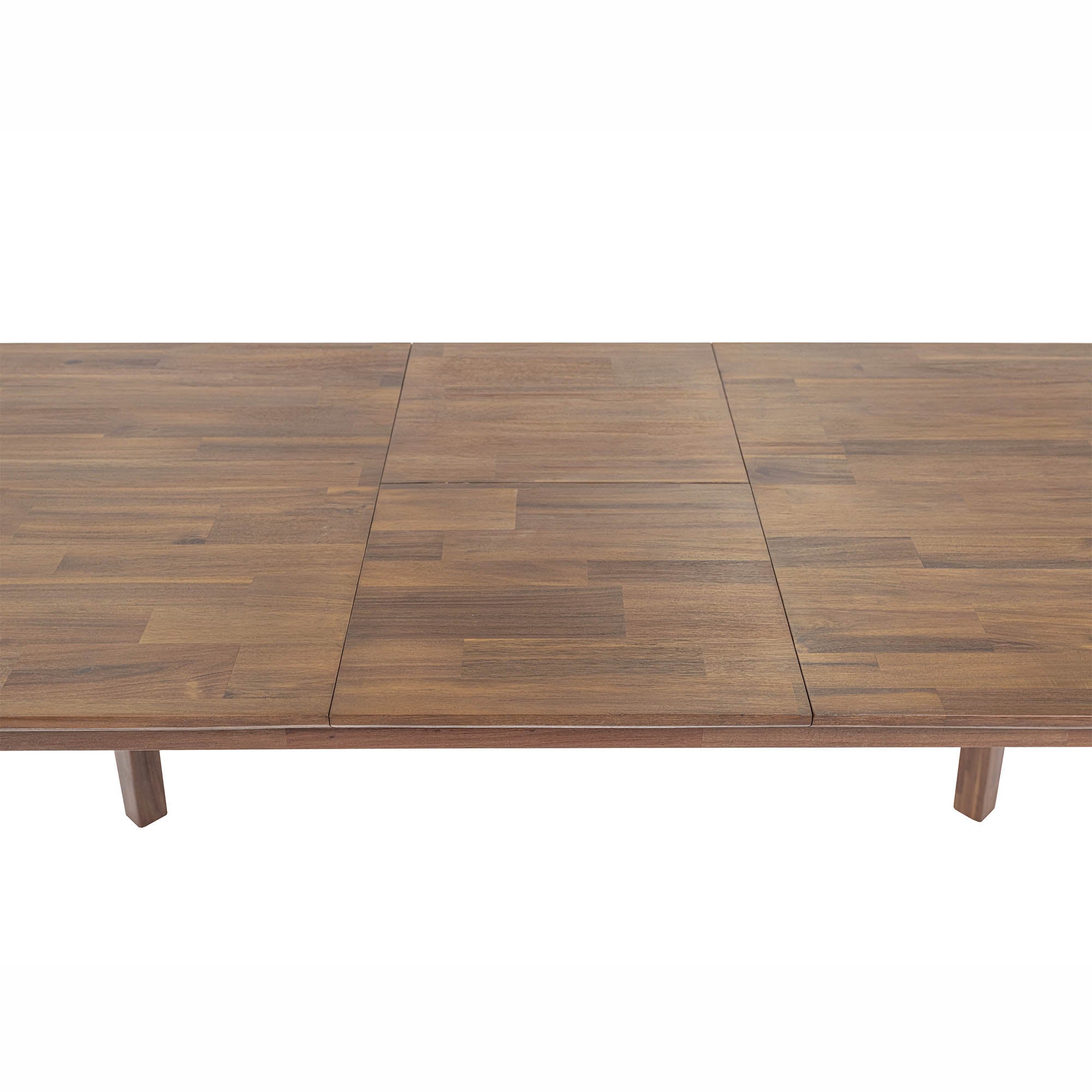 Gia Small Extension Dining Table w/ Butterfly System 55/71” - Warm Pecan - Central Designs