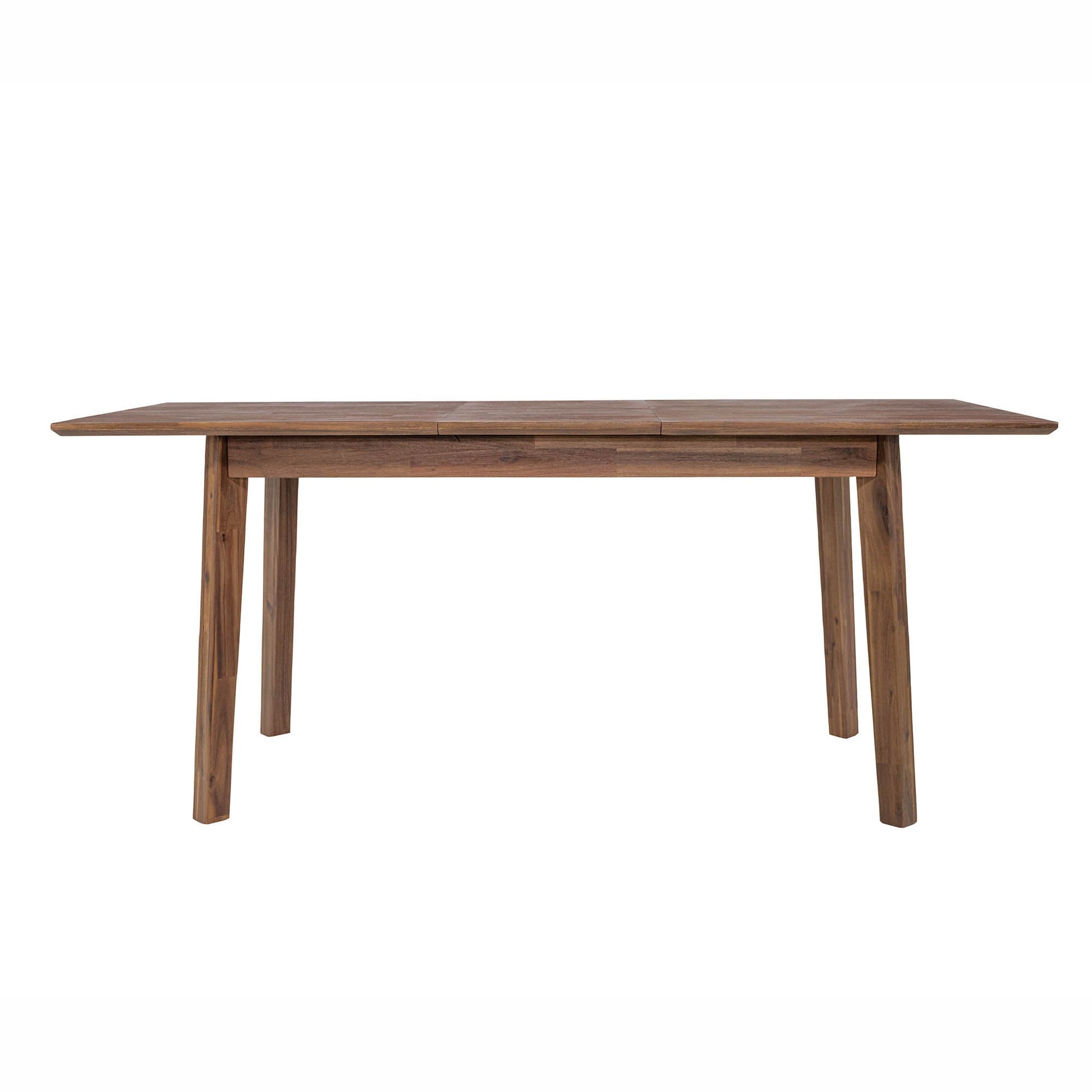 Gia Small Extension Dining Table w/ Butterfly System 55/71” - Warm Pecan - Central Designs