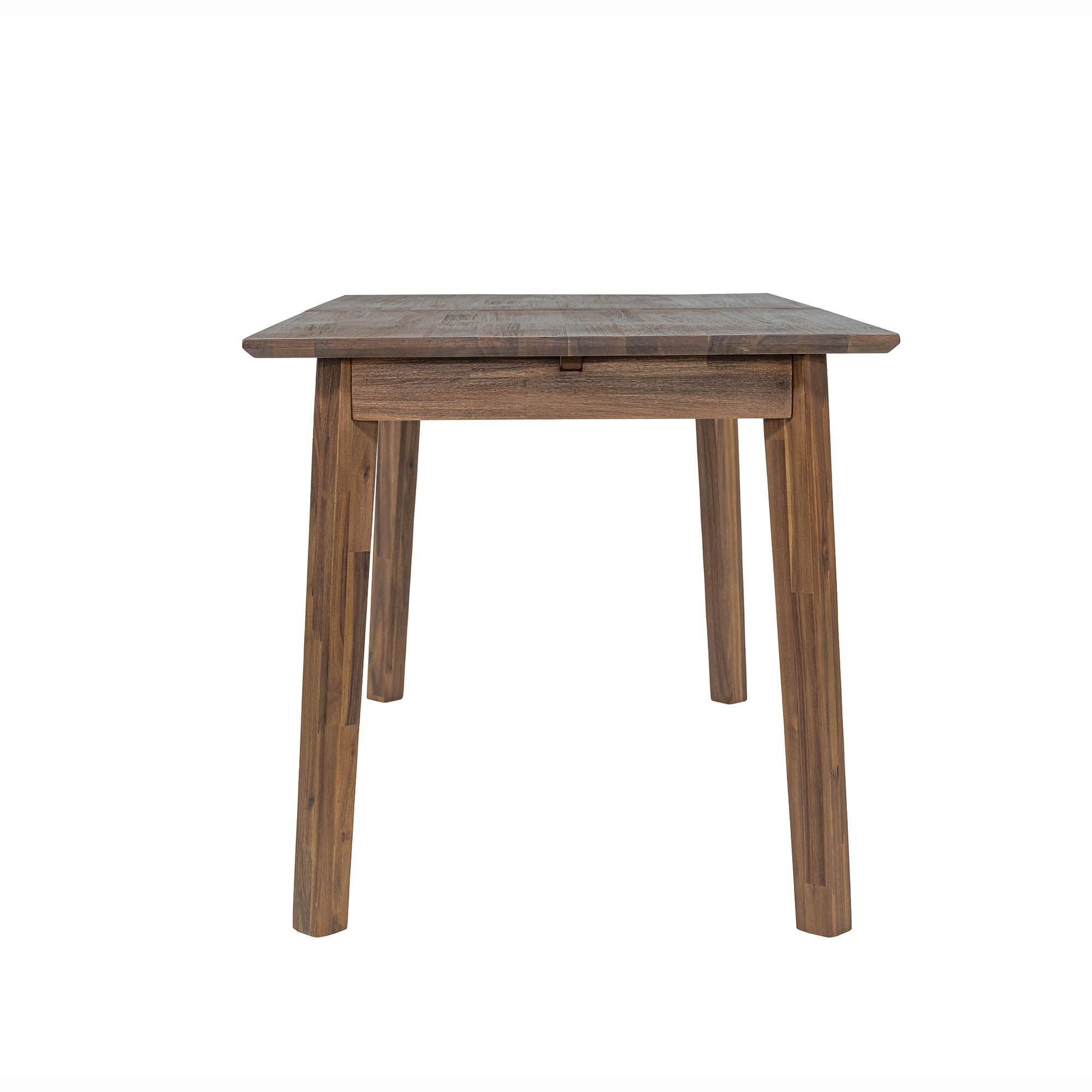 Gia Small Extension Dining Table w/ Butterfly System 55/71” - Warm Pecan - Central Designs