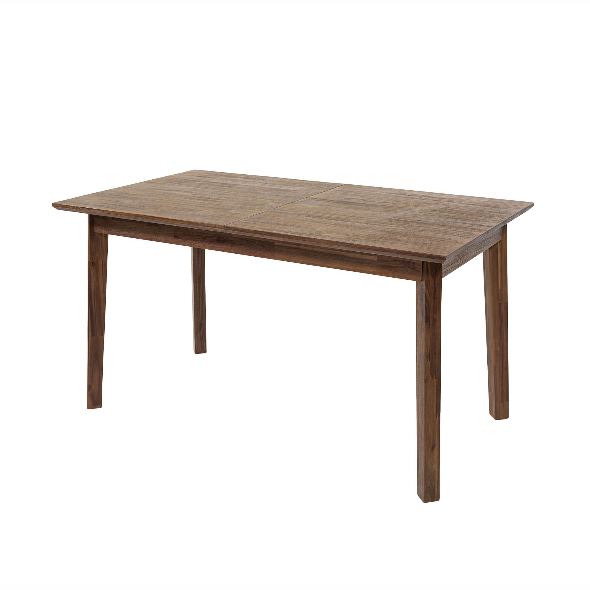 Gia Small Extension Dining Table w/ Butterfly System 55/71” - Warm Pecan - Central Designs