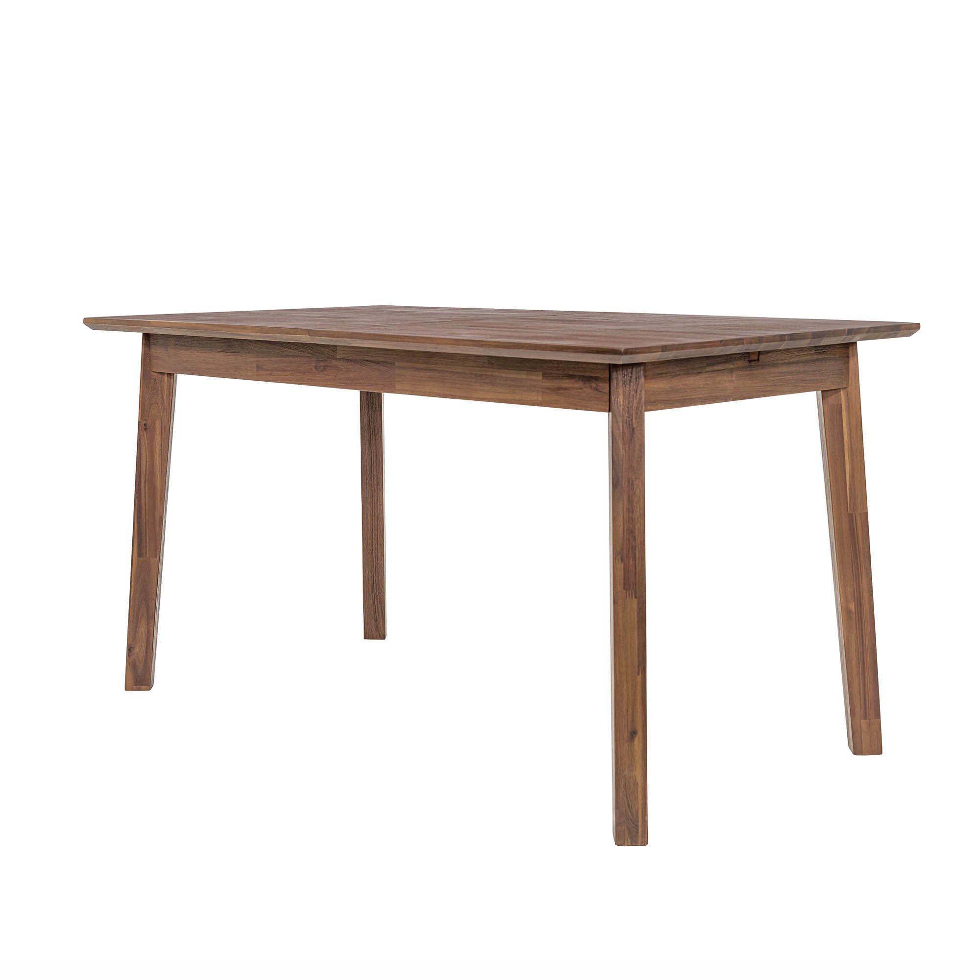 Gia Small Extension Dining Table w/ Butterfly System 55/71” - Warm Pecan - Central Designs