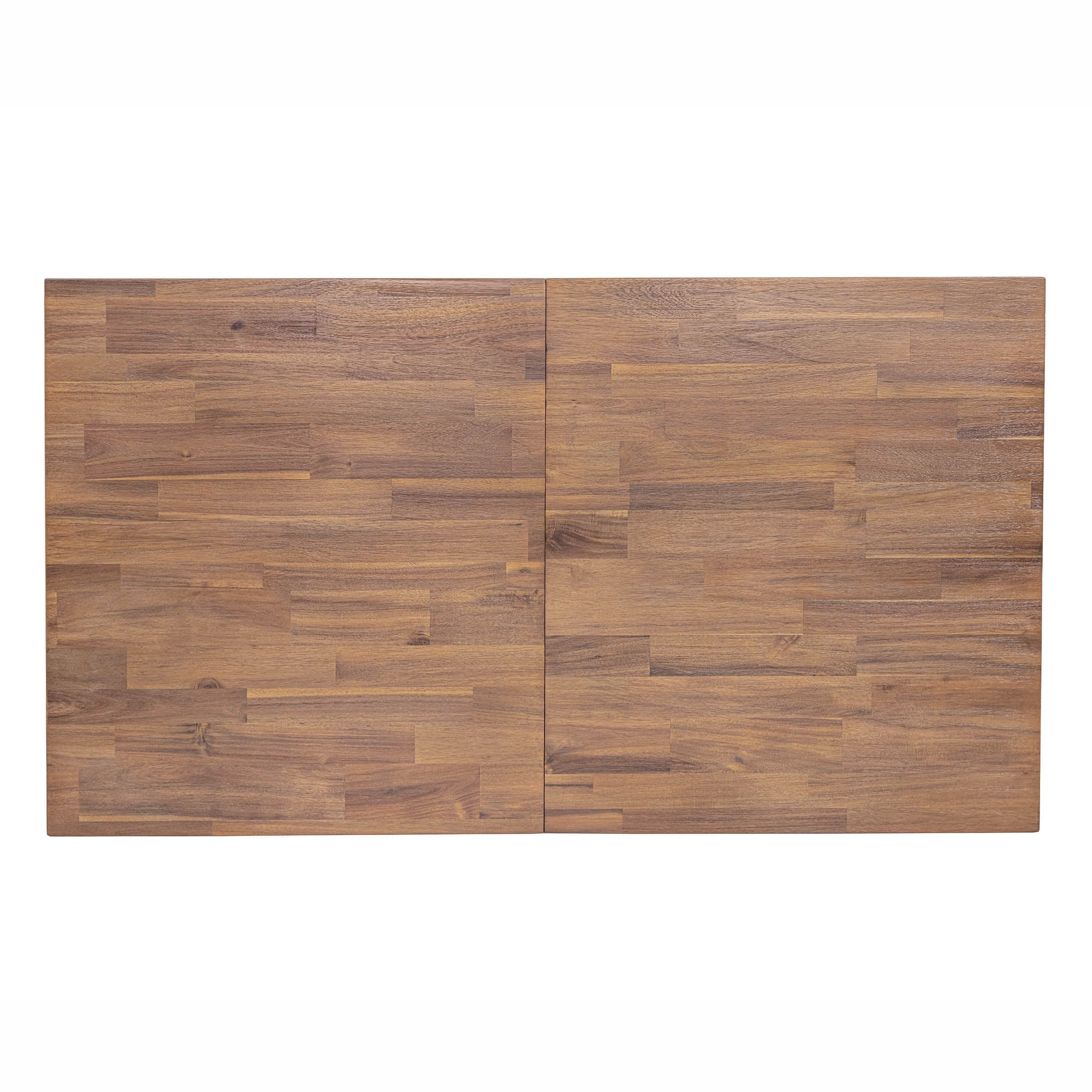 Gia Small Extension Dining Table w/ Butterfly System 55/71” - Warm Pecan - Central Designs