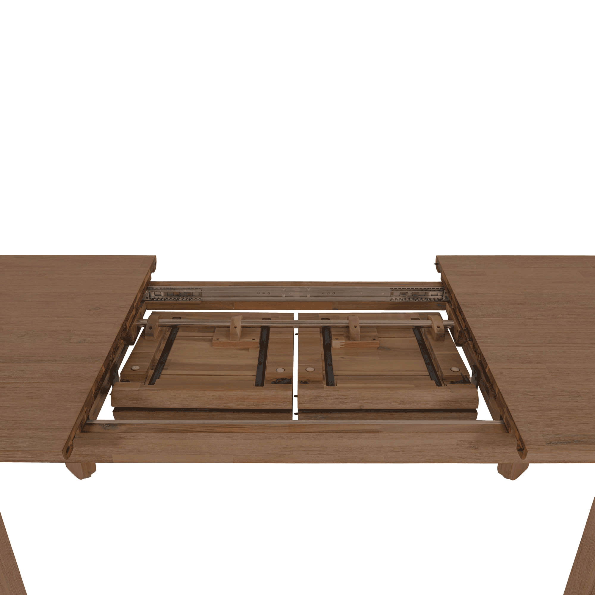 Gia Extension Dining Table 71/102" - Warm Pecan
