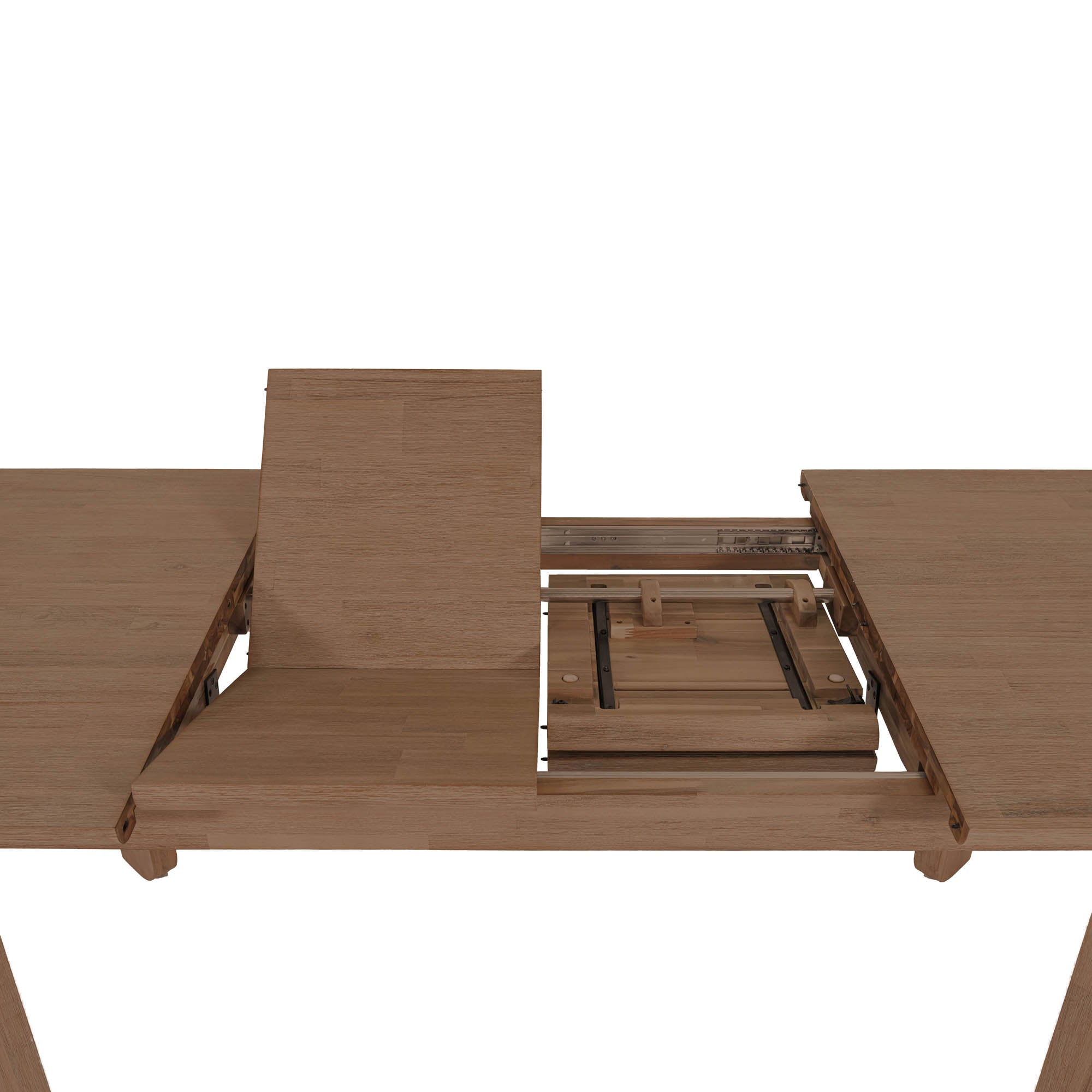 Gia Extension Dining Table 71/102" - Warm Pecan - Central Designs