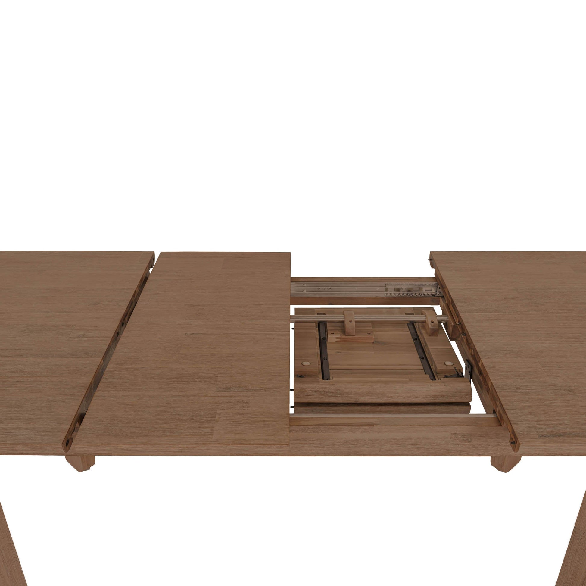 Gia Extension Dining Table 71/102" - Warm Pecan - Central Designs
