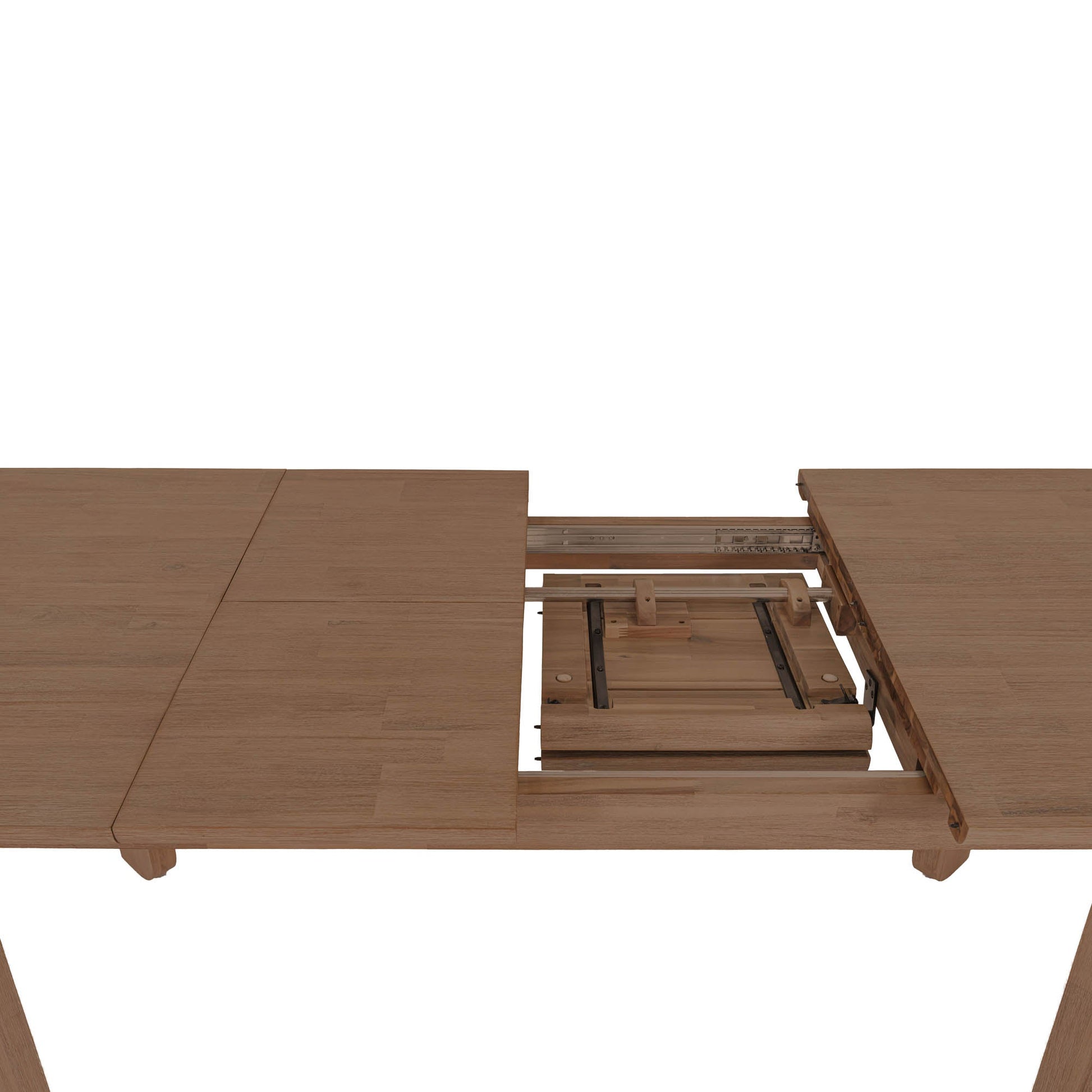 Gia Extension Dining Table 71/102" - Warm Pecan - Central Designs