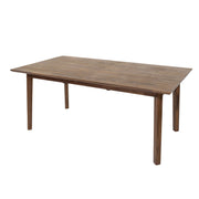 Gia Extension Dining Table 71/102" - Warm Pecan - Central Designs