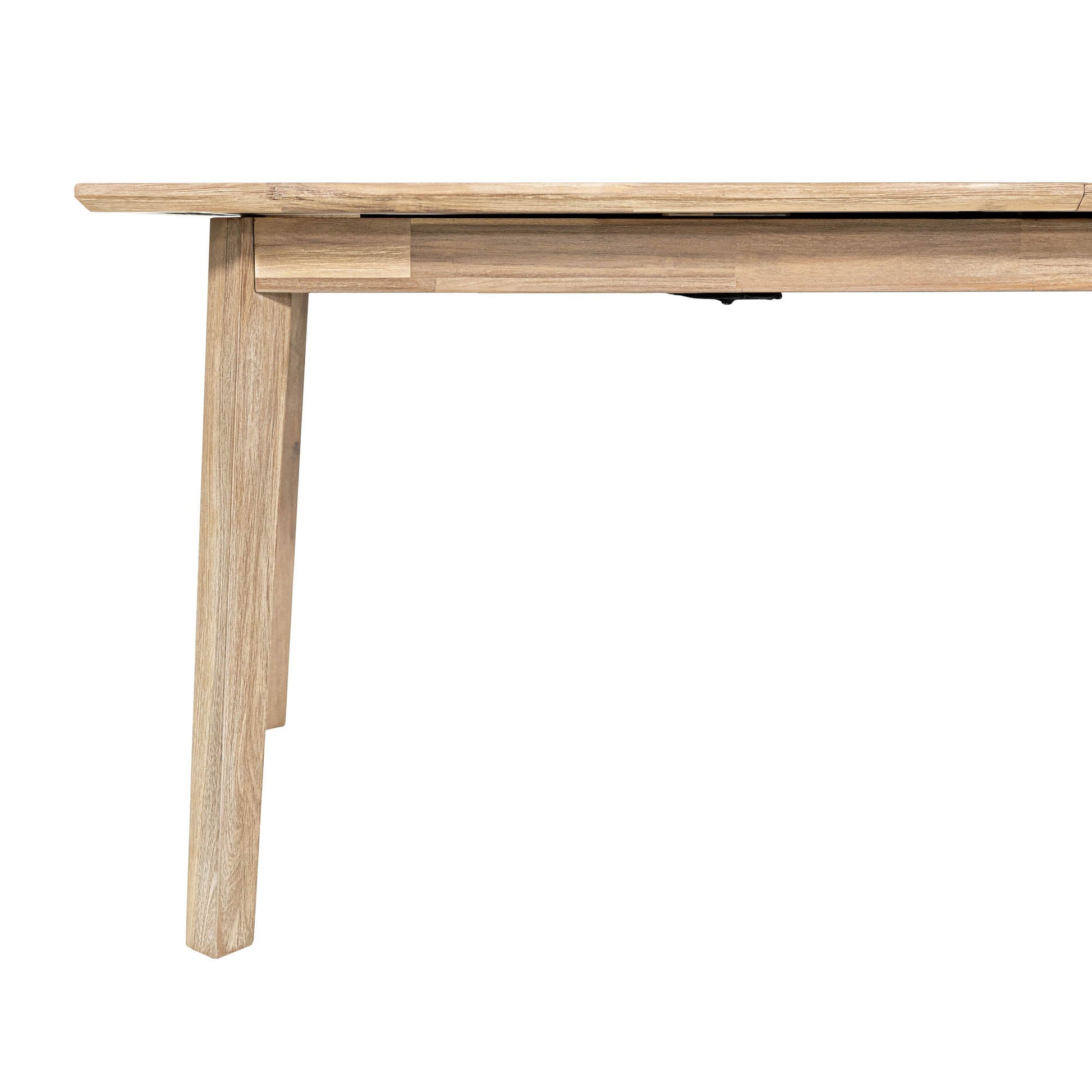 Gia Extension Dining Table 71/102" - Light Driftwood - Central Designs
