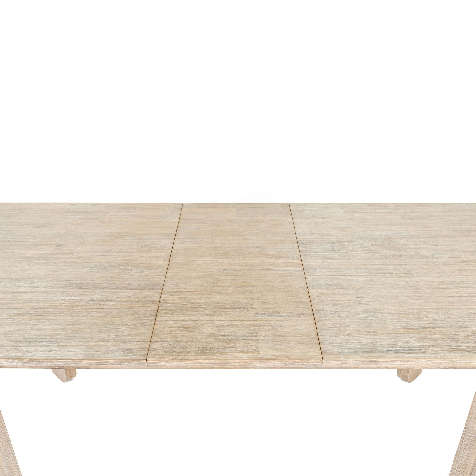 Gia Extension Dining Table 71/102" - Light Driftwood - Central Designs