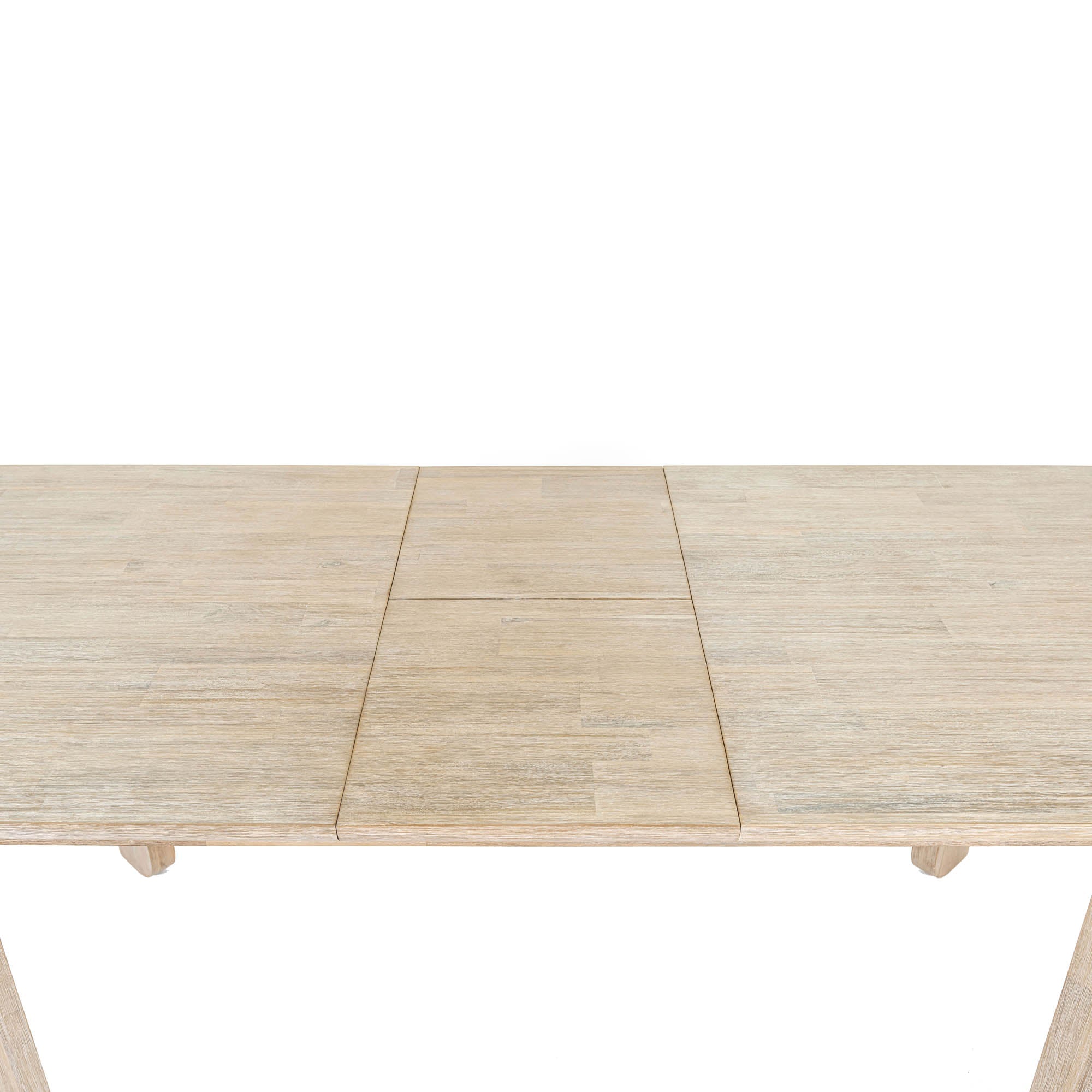 Gia Extension Dining Table 71/102" - Light Driftwood - Central Designs