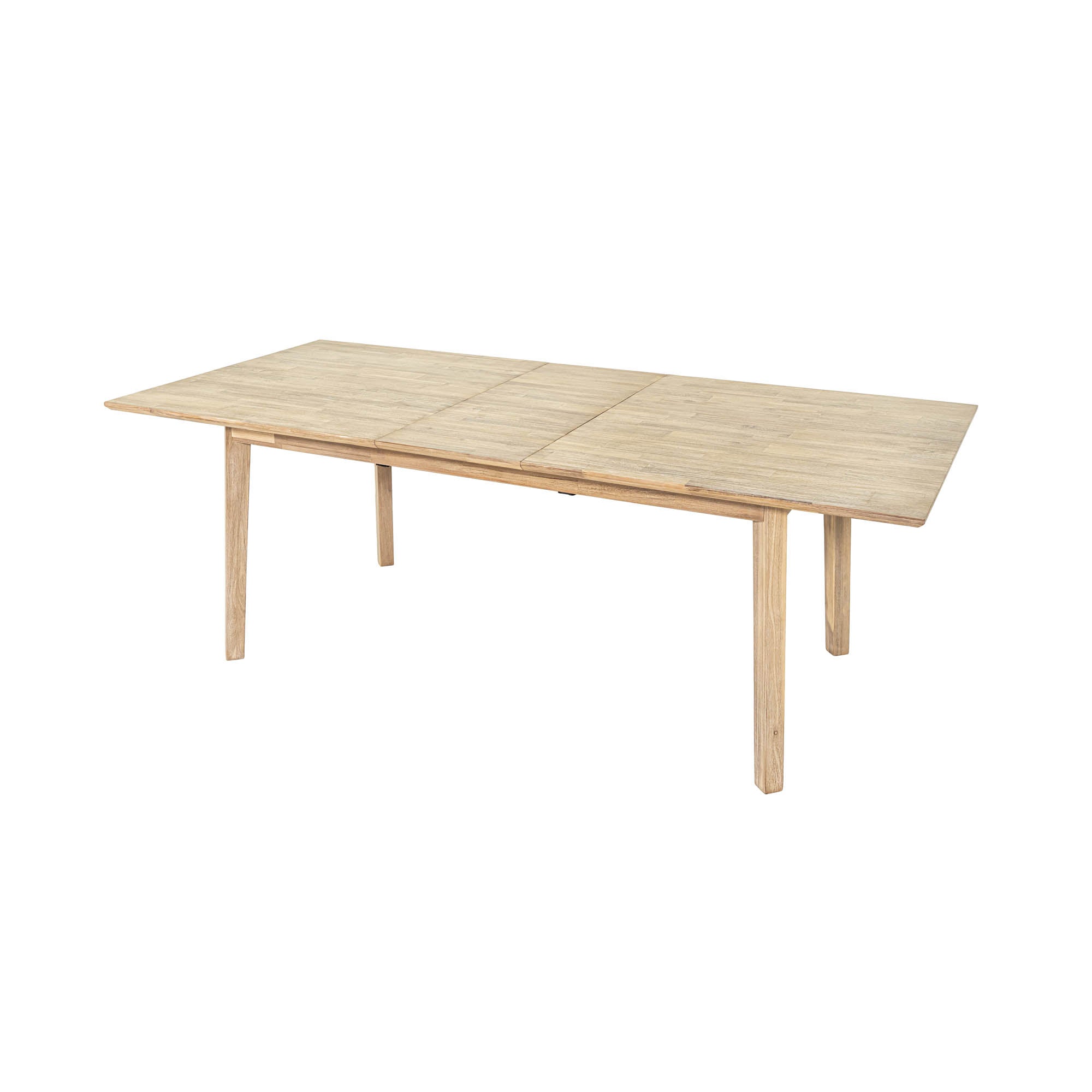 Gia Extension Dining Table 71/102" - Light Driftwood - Central Designs