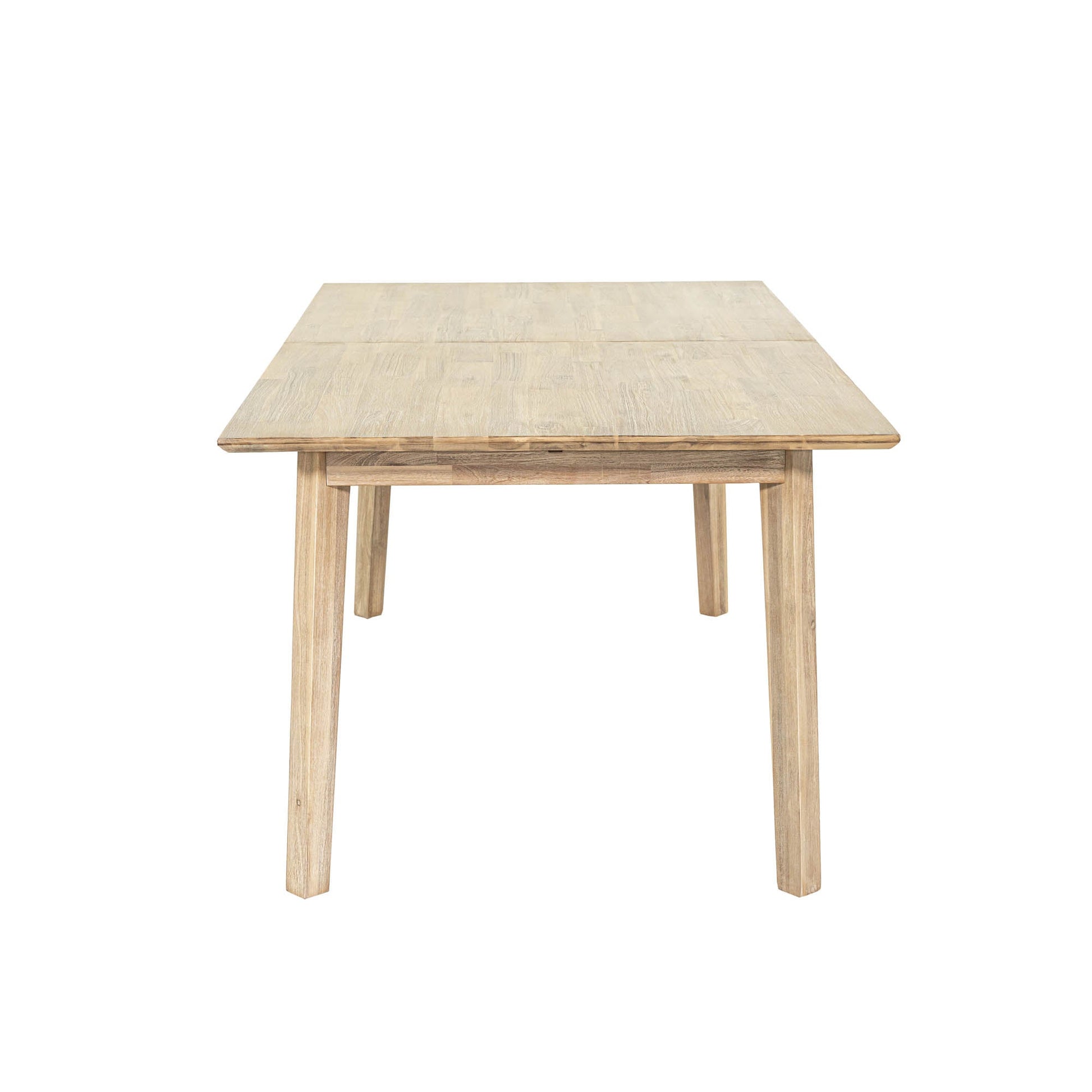 Gia Extension Dining Table 71/102" - Light Driftwood - Central Designs