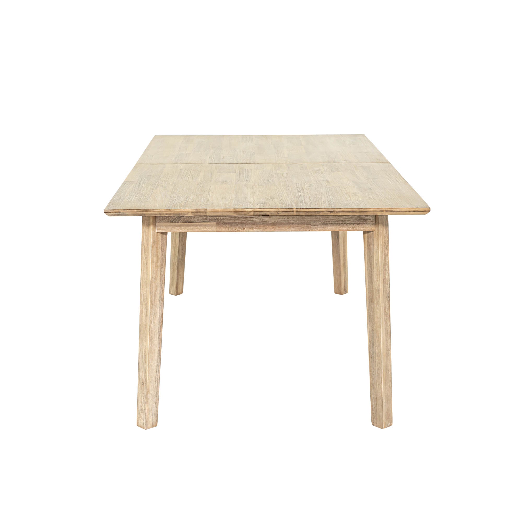 Gia Extension Dining Table 71/102" - Light Driftwood - Central Designs