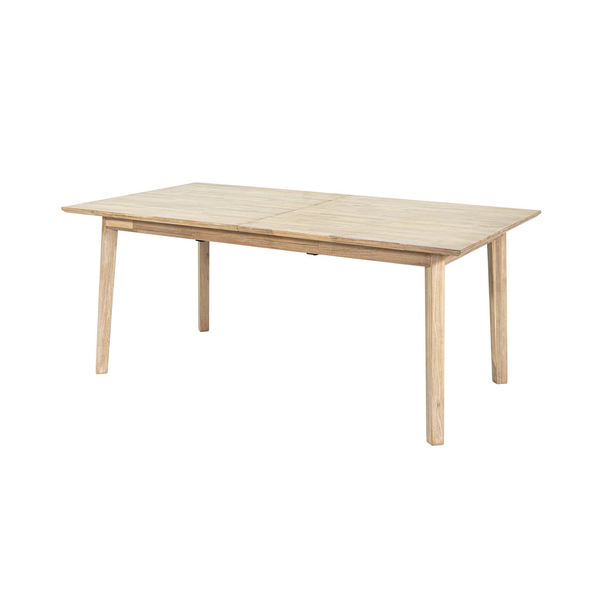 Gia Extension Dining Table 71/102" - Light Driftwood - Central Designs