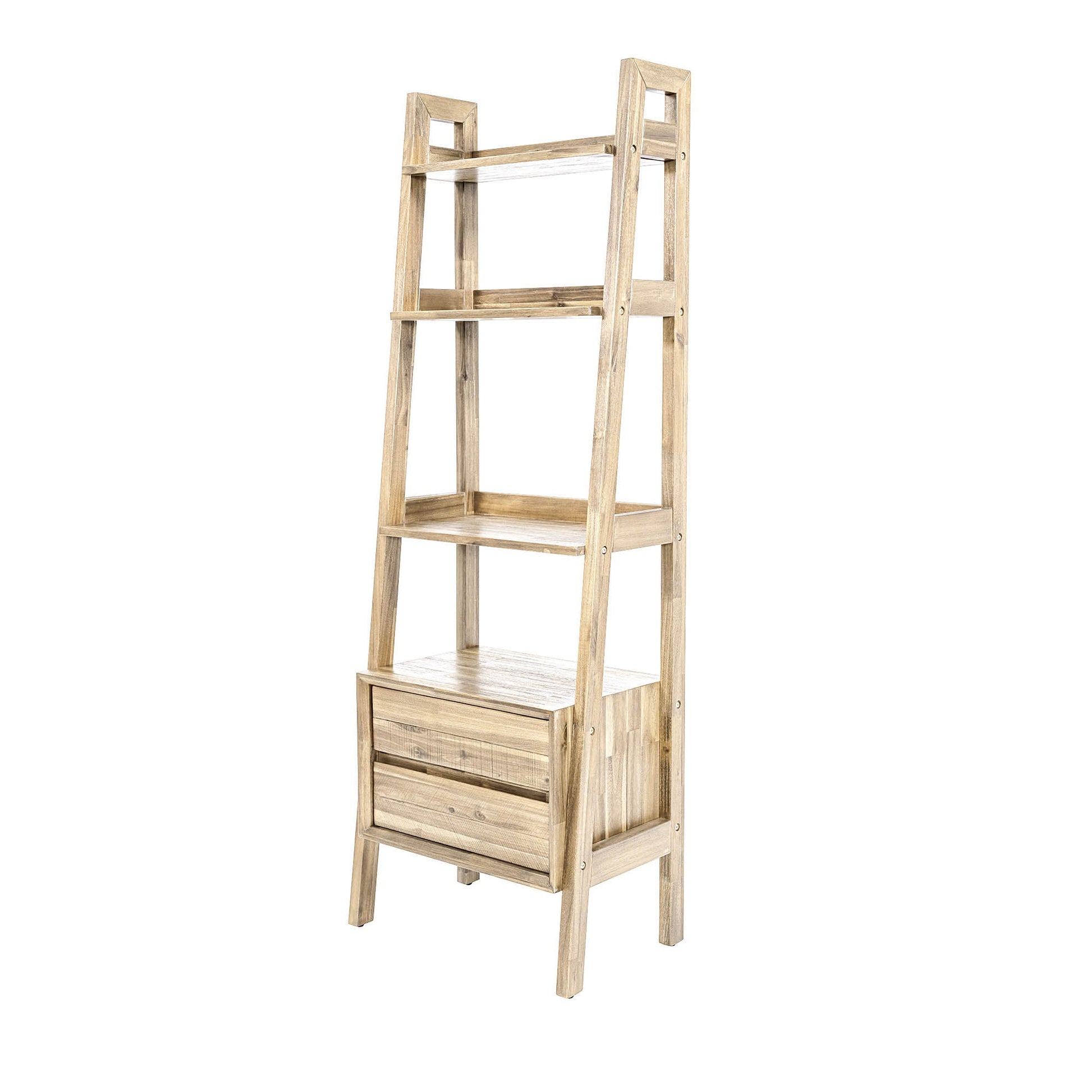 Gia Modular Bookcase - Light Driftwood - Central Designs