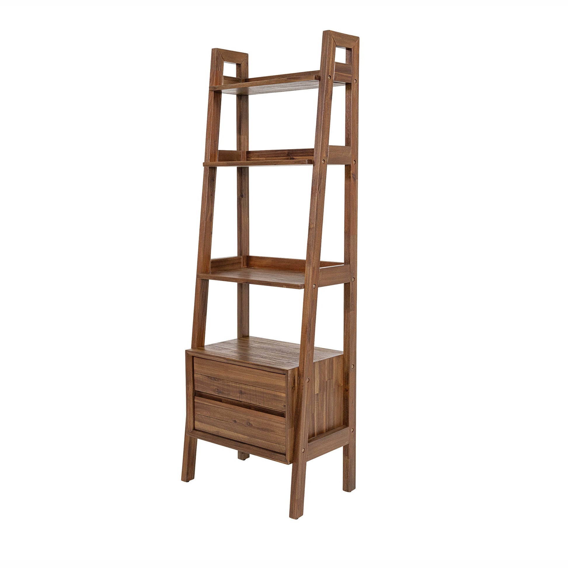 Gia Modular Bookcase - Warm Pecan - Central Designs
