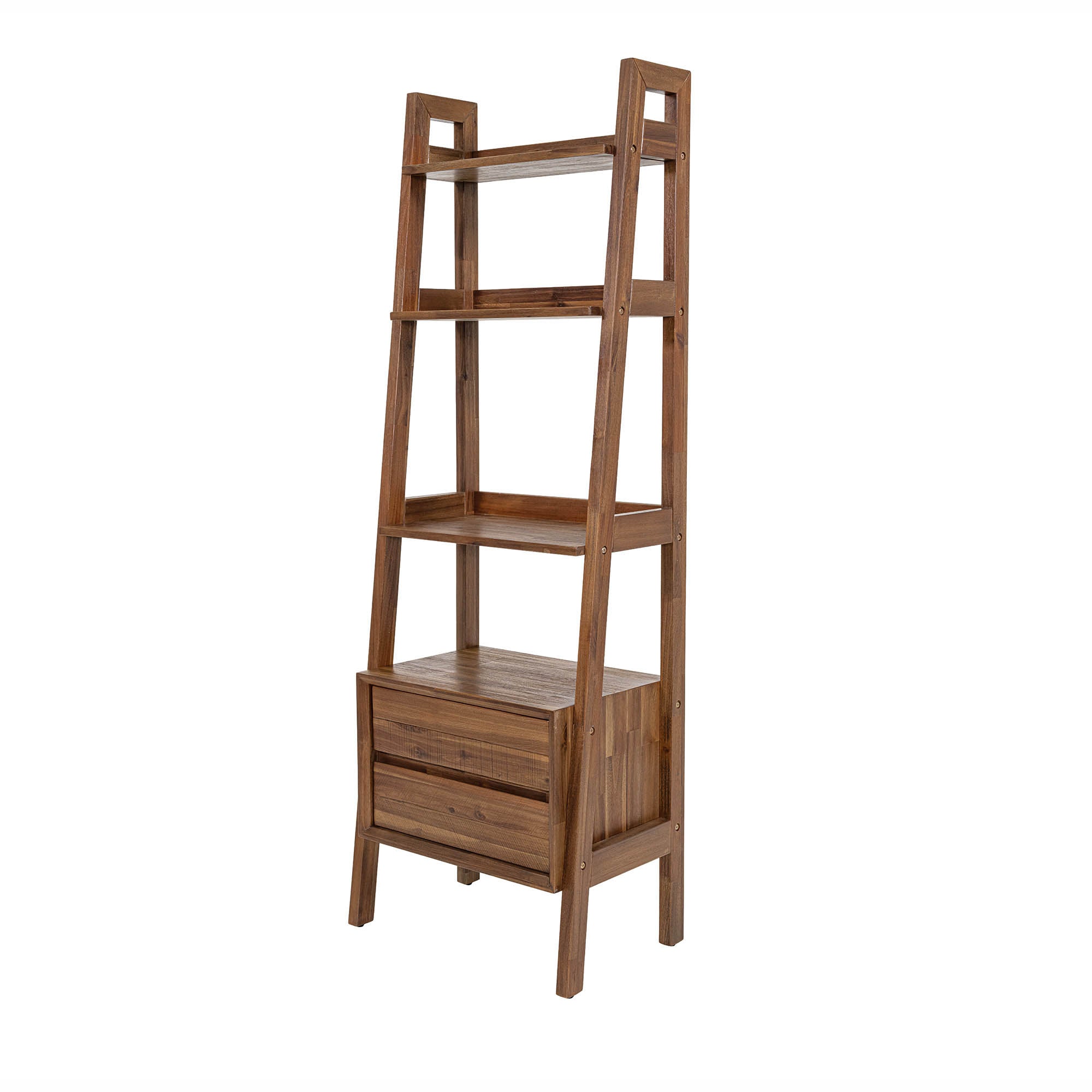 Gia Modular Bookcase - Warm Pecan - Central Designs