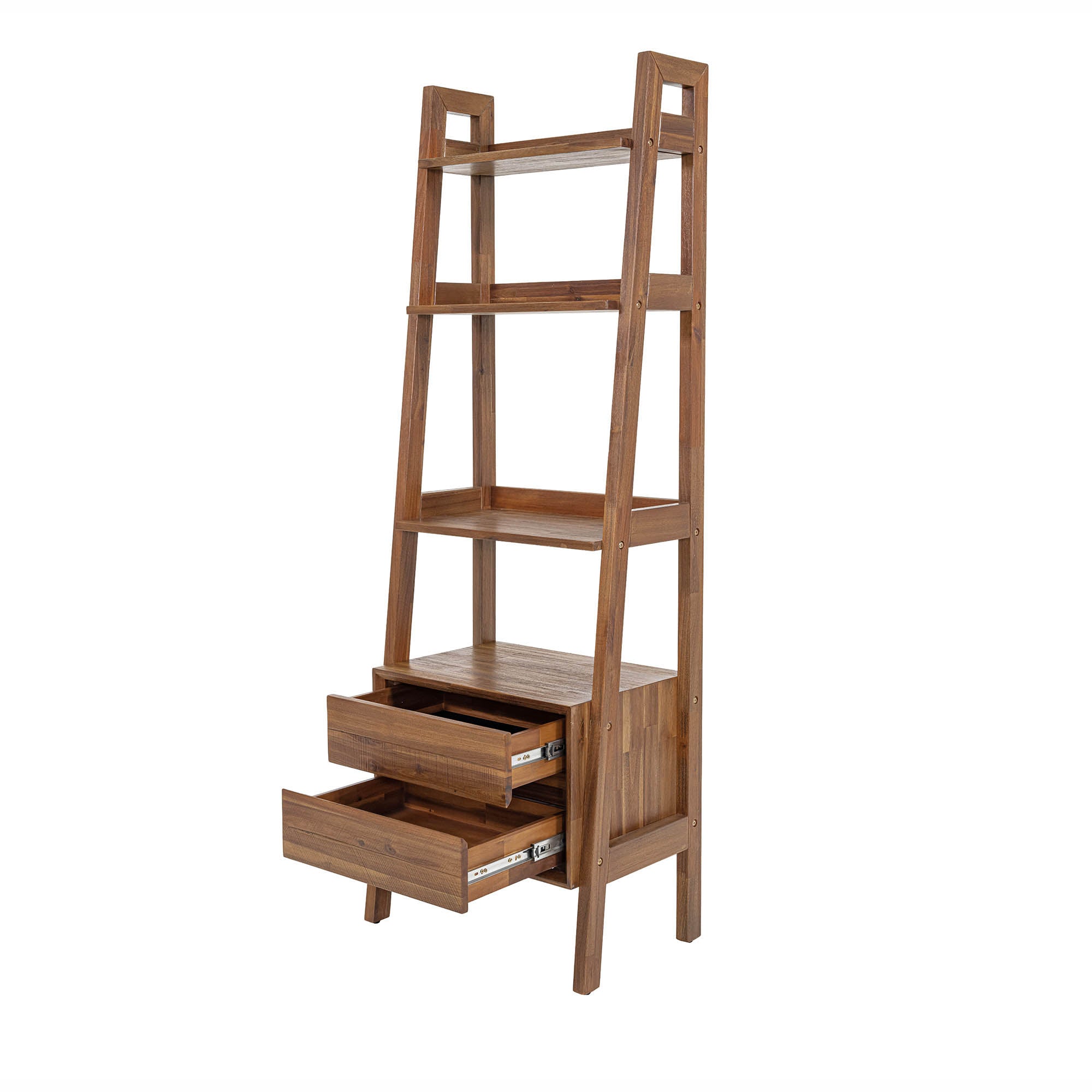 Gia Modular Bookcase - Warm Pecan - Central Designs