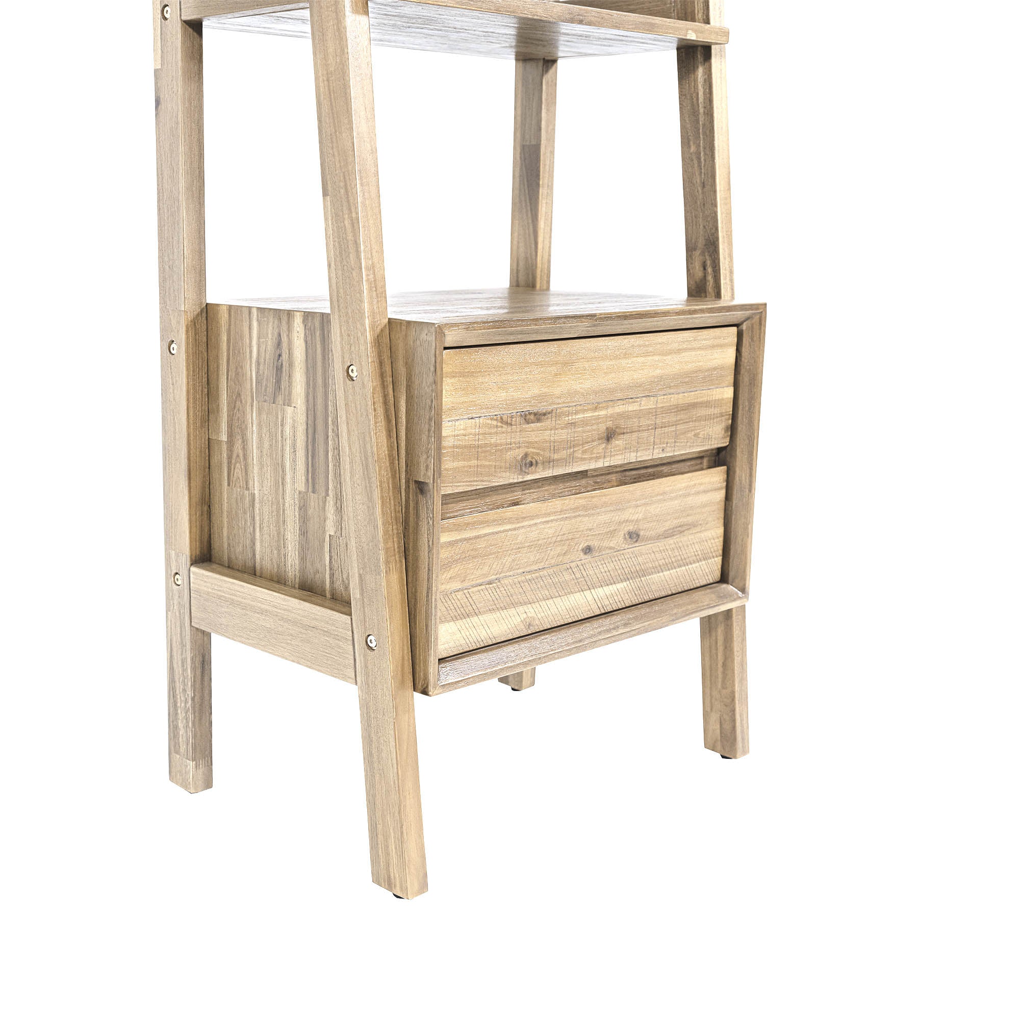 Gia Modular Bookcase - Light Driftwood - Central Designs