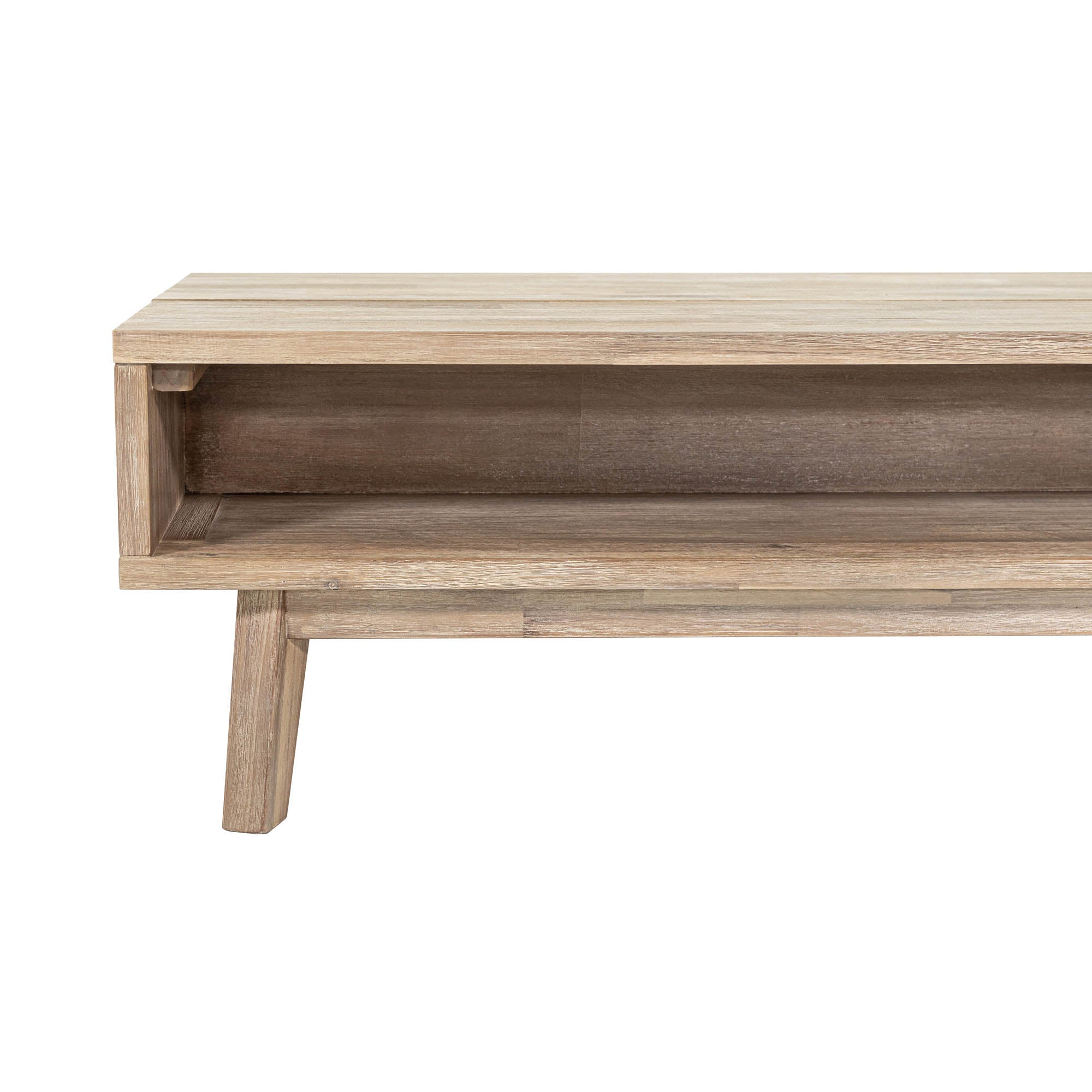 Gia Coffee Table w/ Lift Top - Light Driftwood - Central Designs