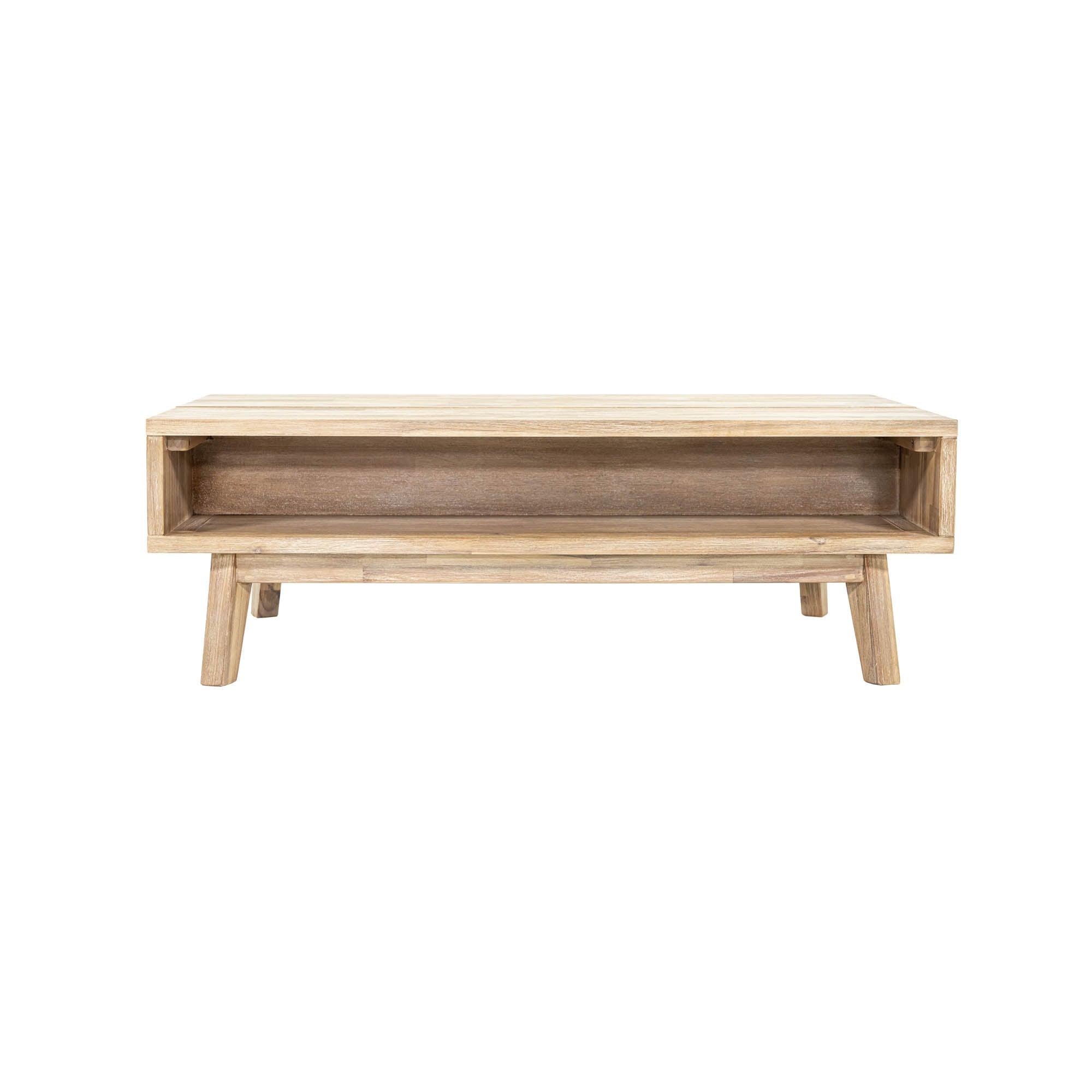 Gia Coffee Table w/ Lift Top - Light Driftwood - Central Designs