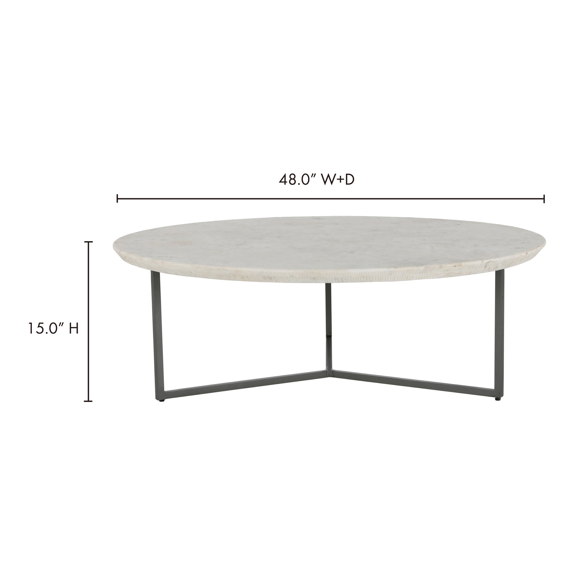 Chloe Coffee Table White - Central Designs