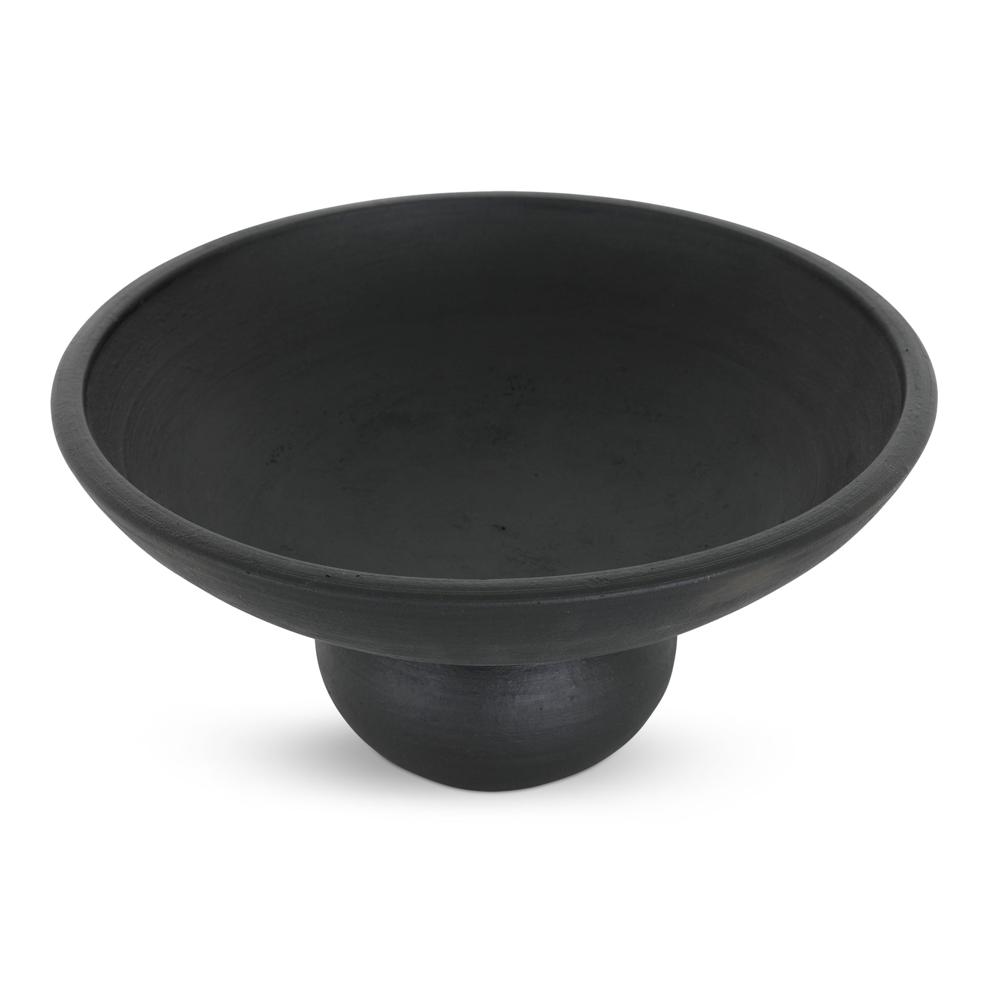 Asha Decorative Bowl Black Terracotta - Central Designs
