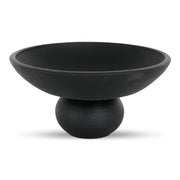 Asha Decorative Bowl Black Terracotta - Central Designs