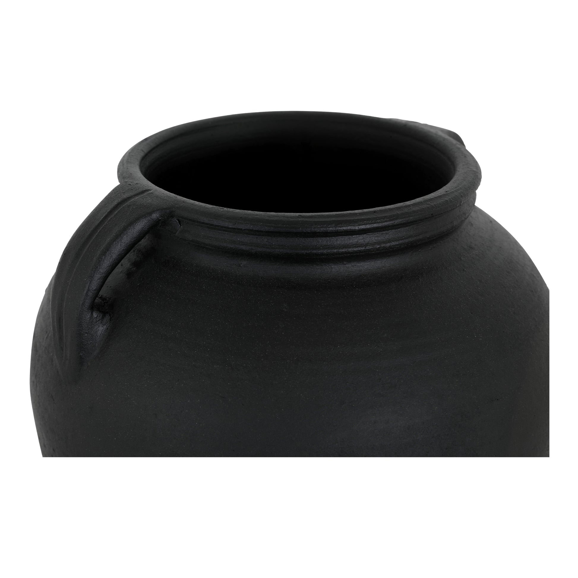 Jovi Vase Black Terracotta - Central Designs