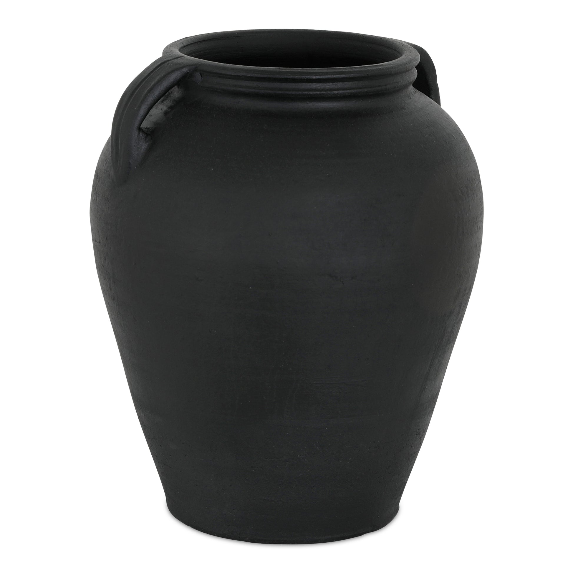 Jovi Vase Black Terracotta - Central Designs