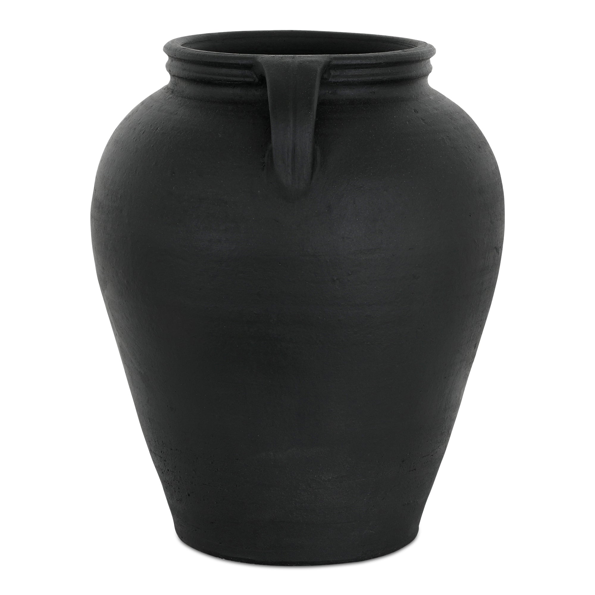 Jovi Vase Black Terracotta - Central Designs