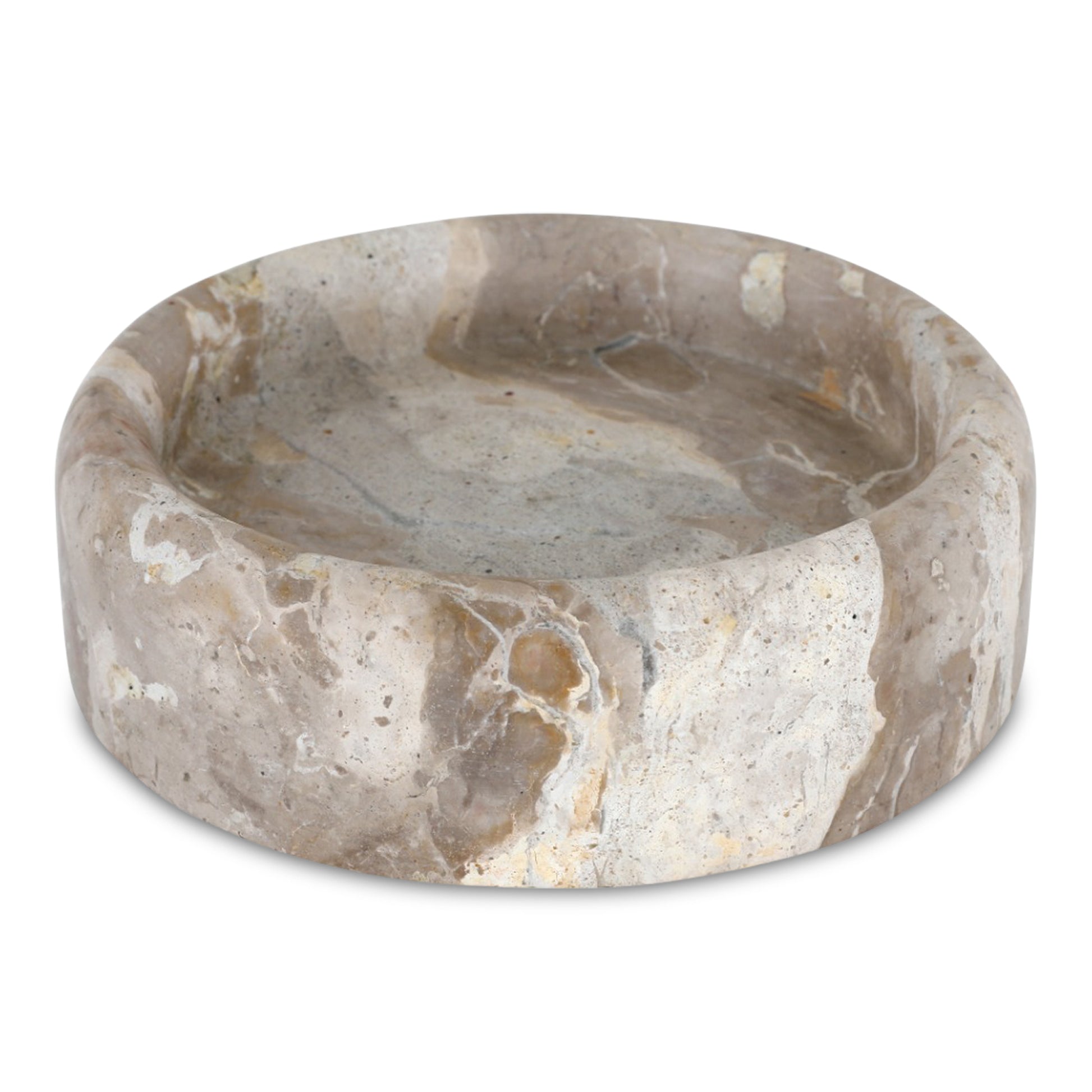 Anais Catchall Beige Marble - Central Designs