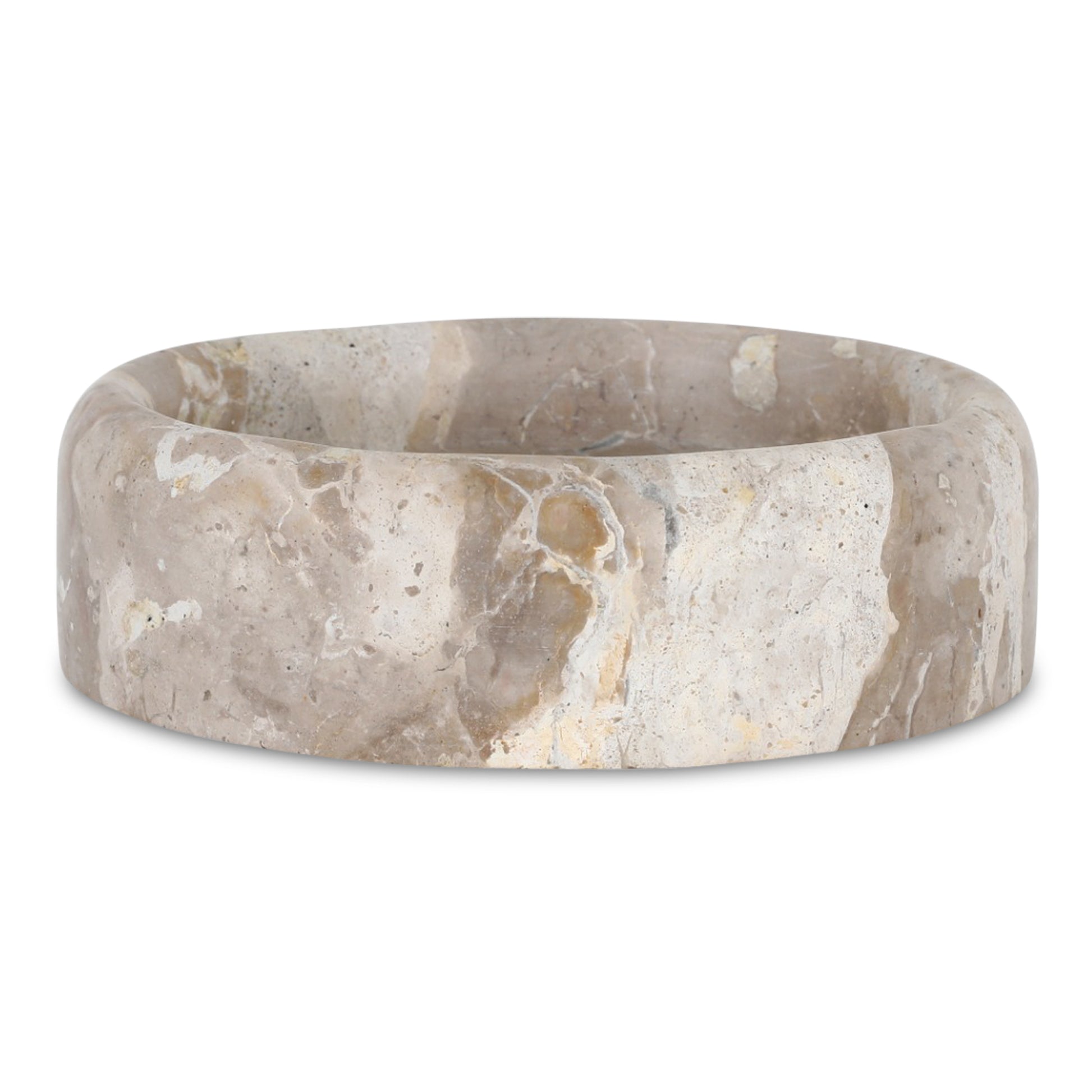 Anais Catchall Beige Marble - Central Designs