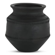 Astra Vessel Black Terracotta - Central Designs