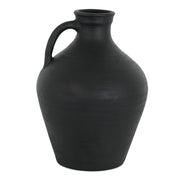 Lyra Vase Black Terracotta - Central Designs