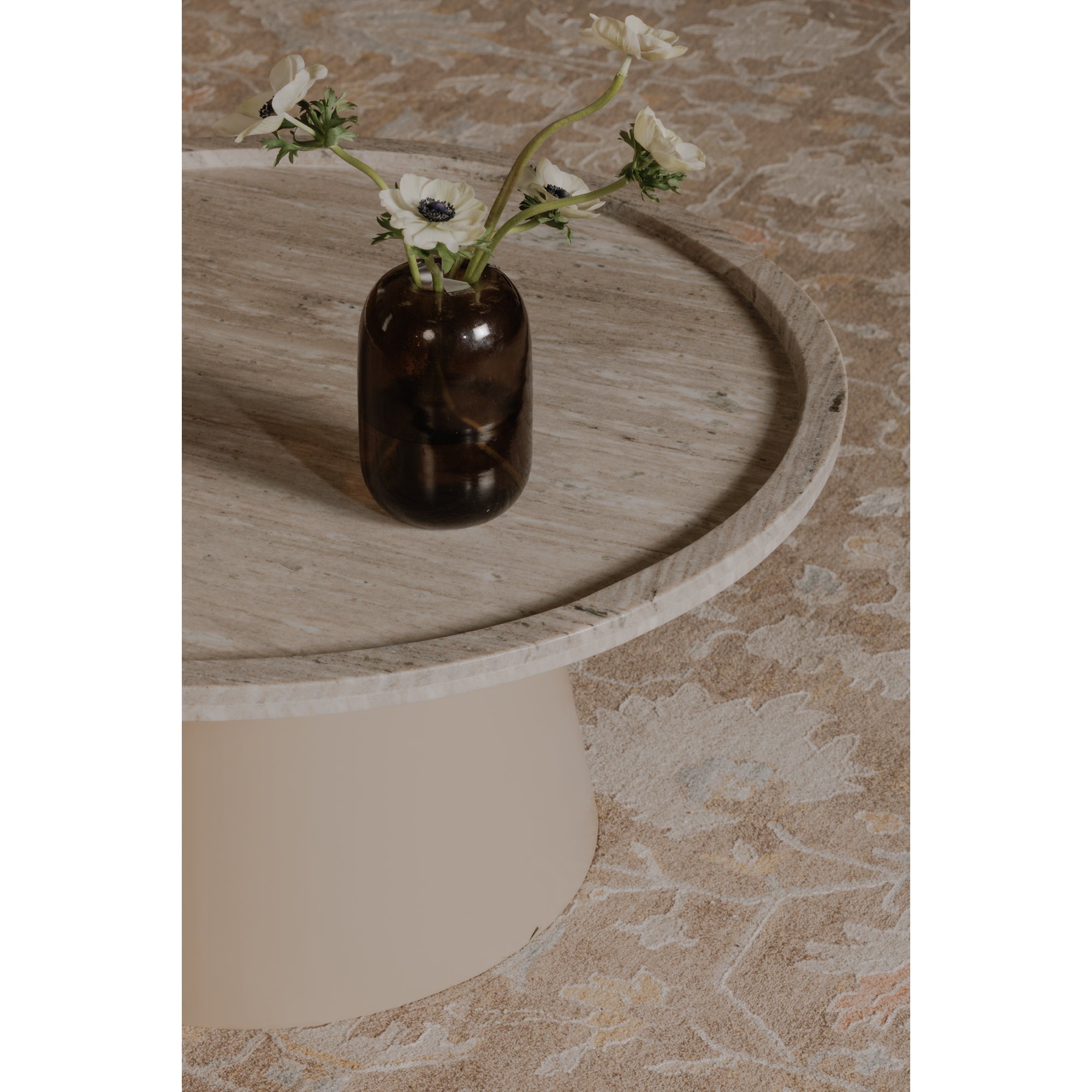 Kimberley Coffee Table White Marble - Central Designs