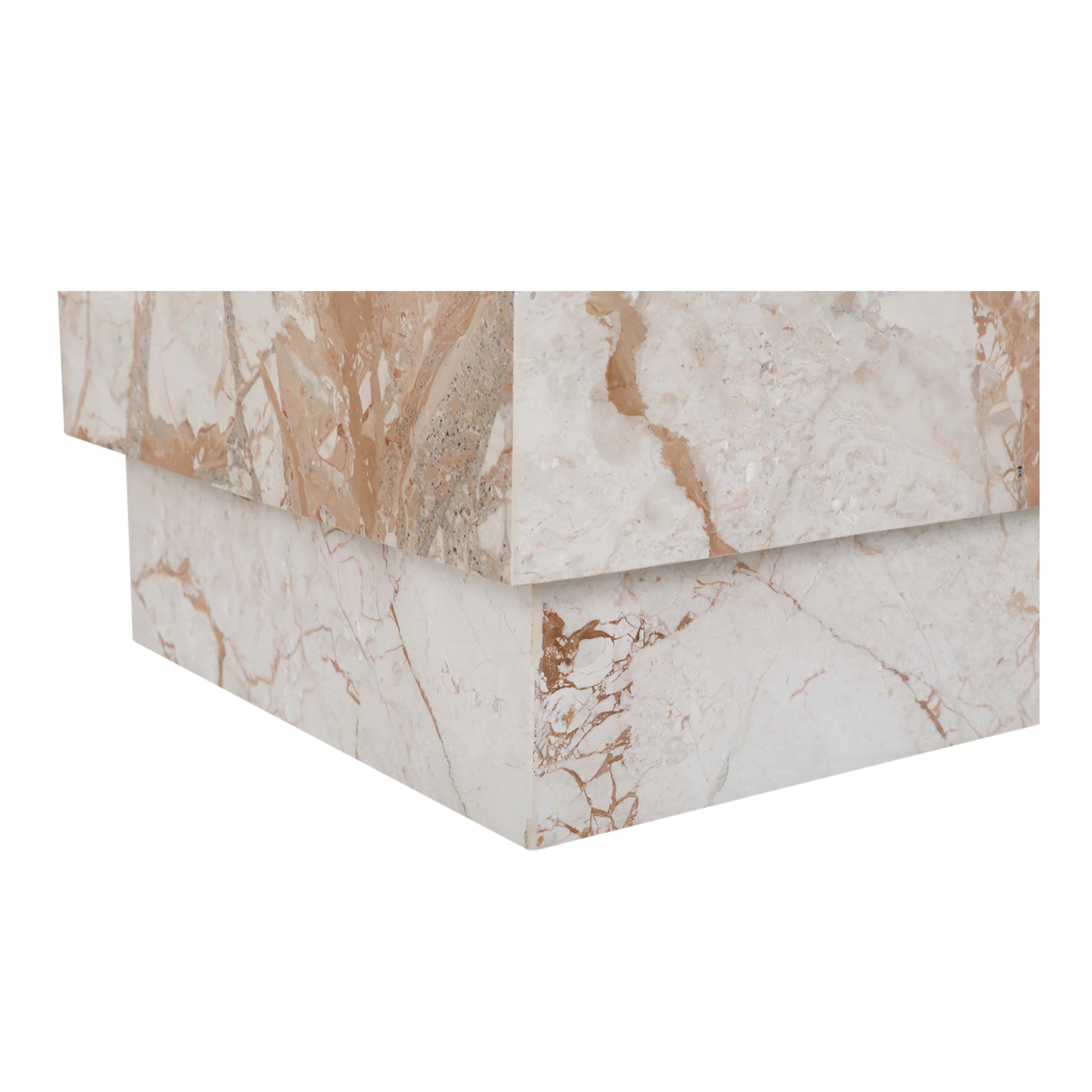 Layla Side Table Breccia Marble - Central Designs