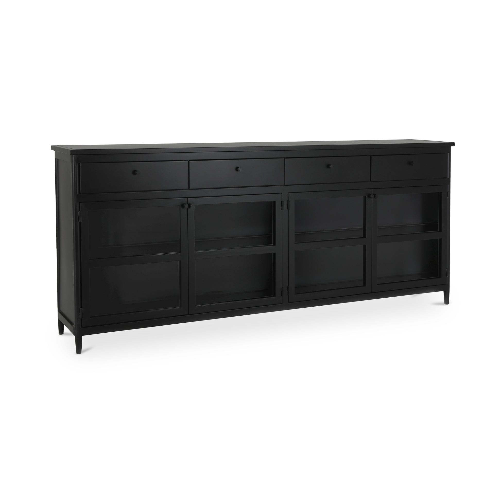Henry Metal Sideboard Black - Central Designs