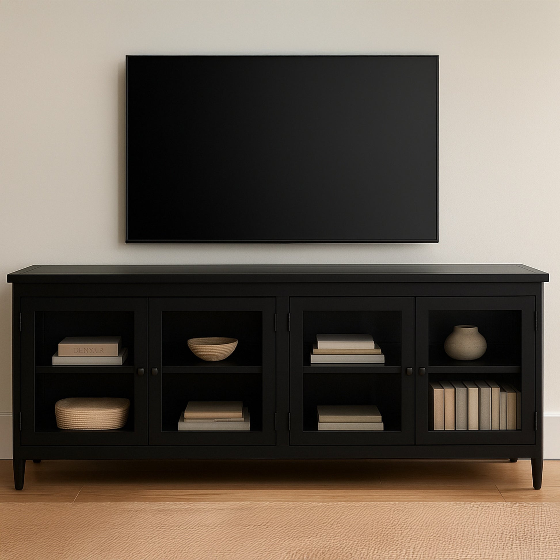 Henry Metal Media Unit Black - Central Designs
