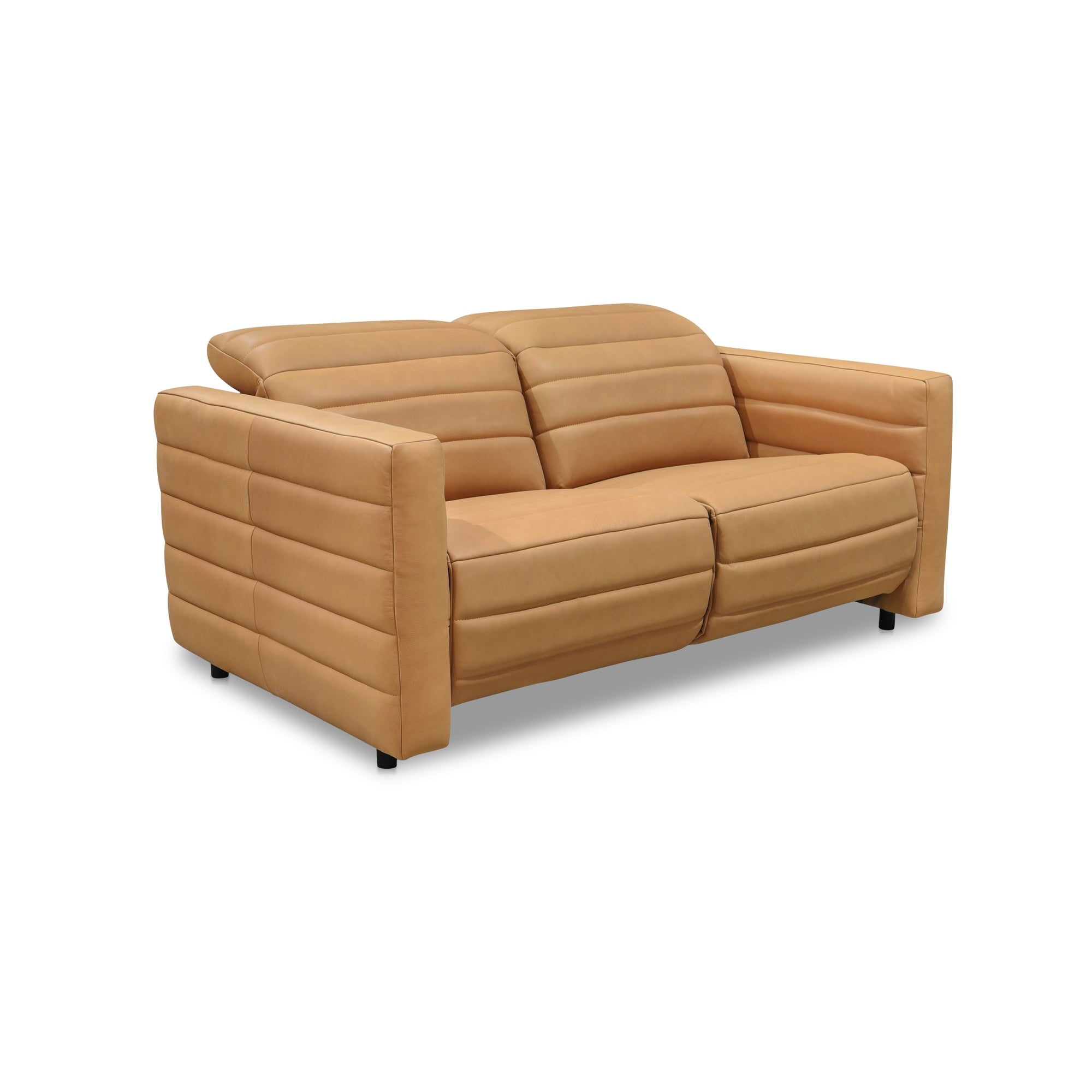Juno Power Recliner Sofa Tan Leather - Central Designs