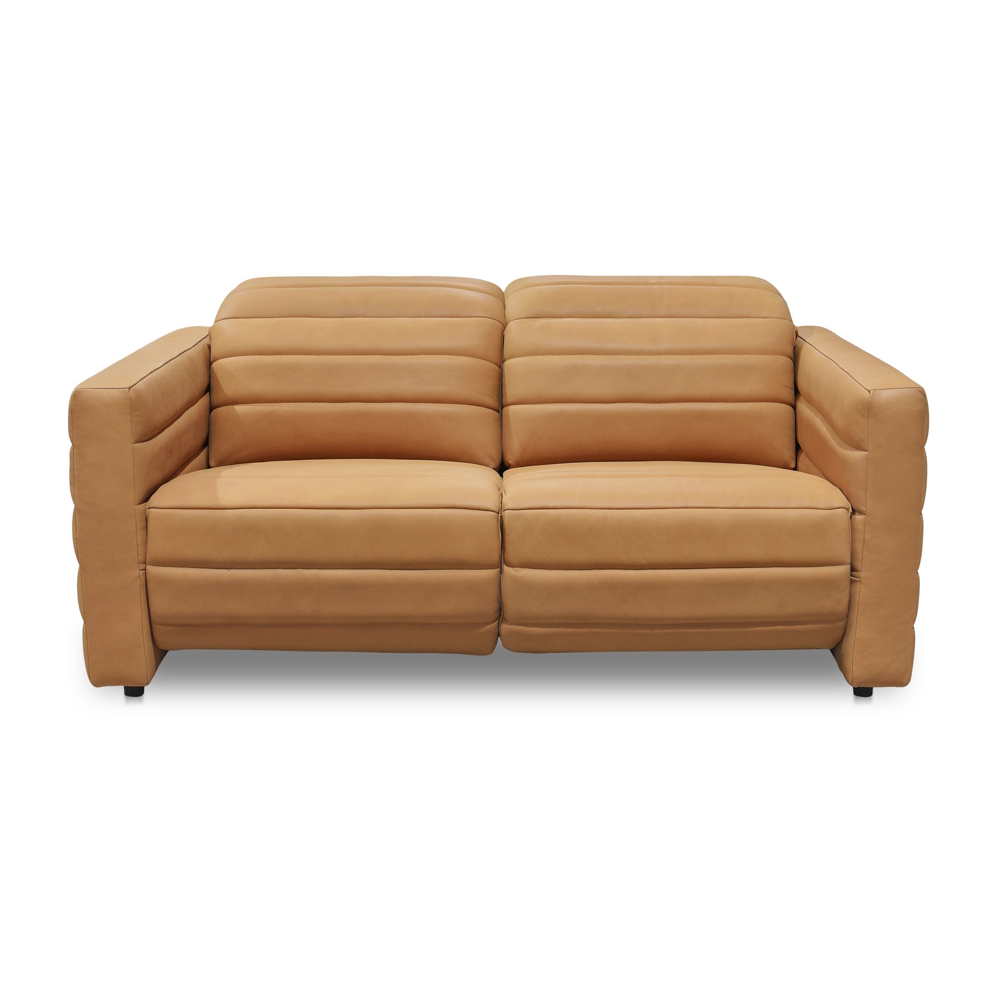Juno Power Recliner Sofa Tan Leather - Central Designs