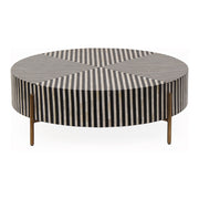 Chameau Small Coffee Table Black and White - Central Designs