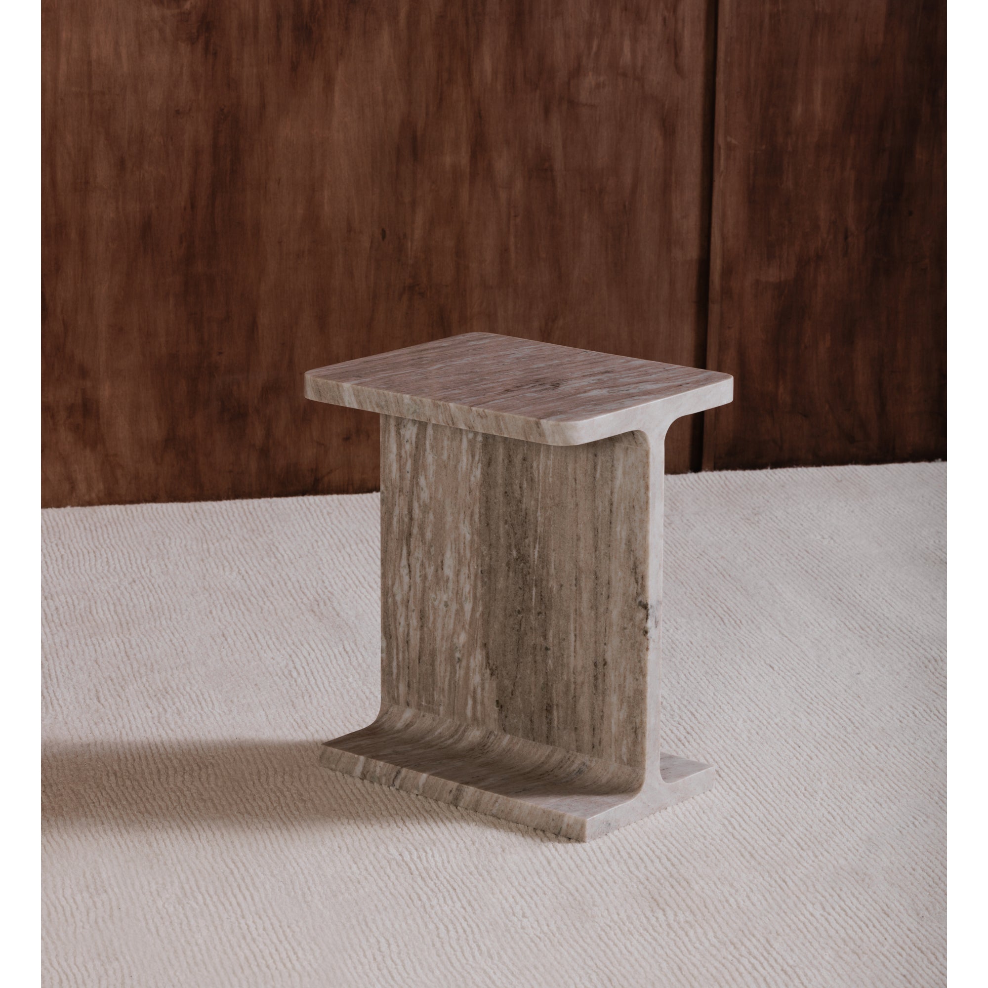 Tullia Accent Table Taupe - Central Designs