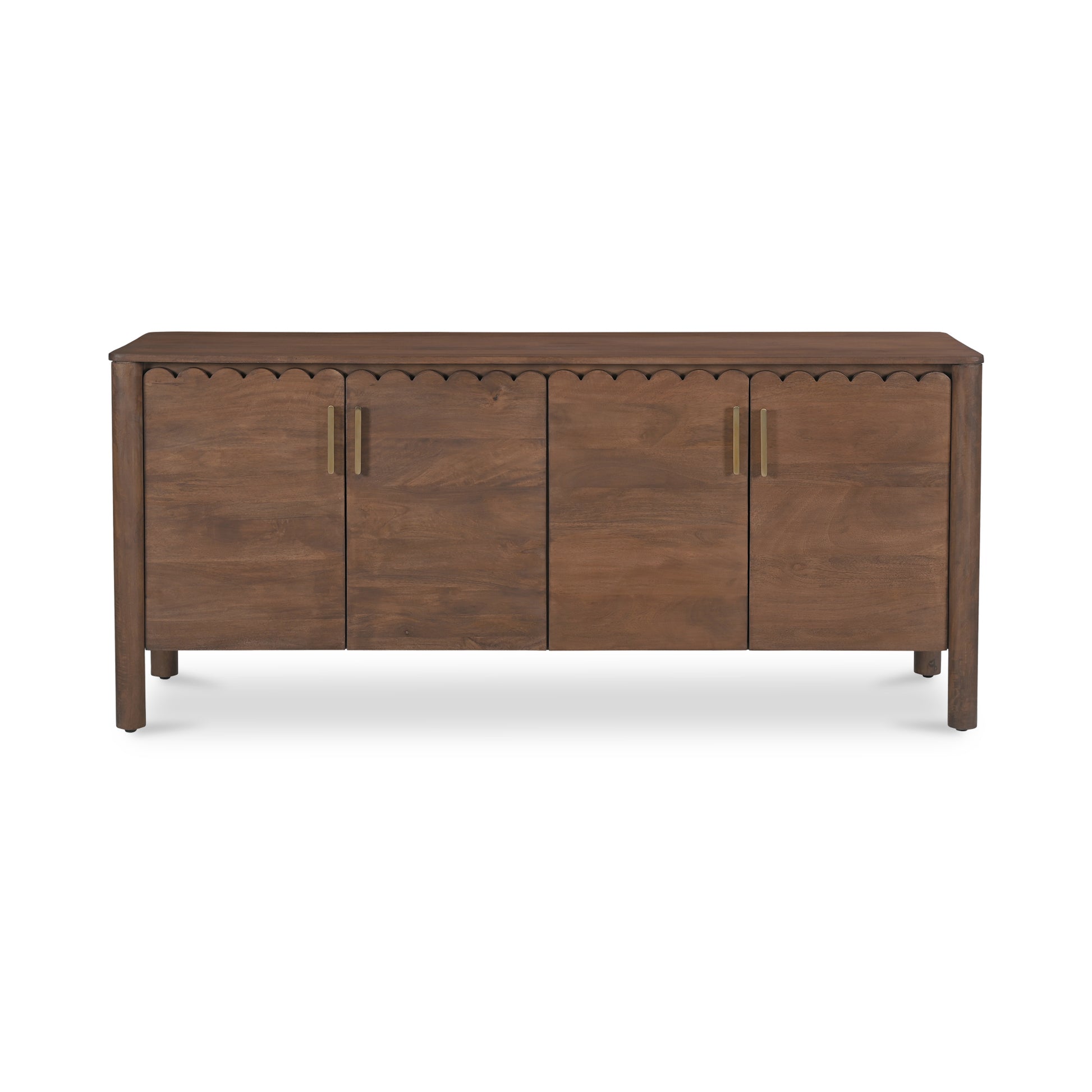 Wiley 4 Door Sideboard Vintage Brown - Central Designs