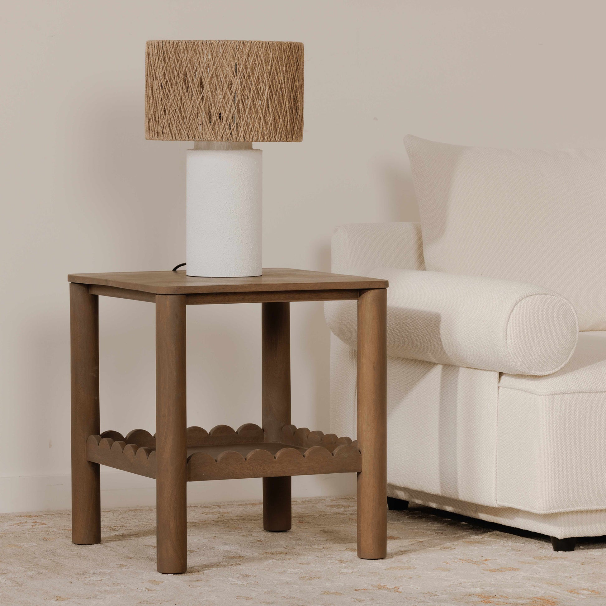 Wiley Side Table Vintage Brown - Central Designs