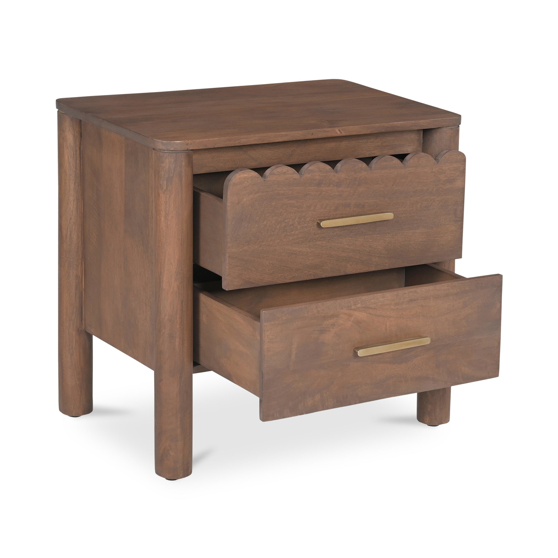 Wiley Nightstand Vintage Brown - Central Designs