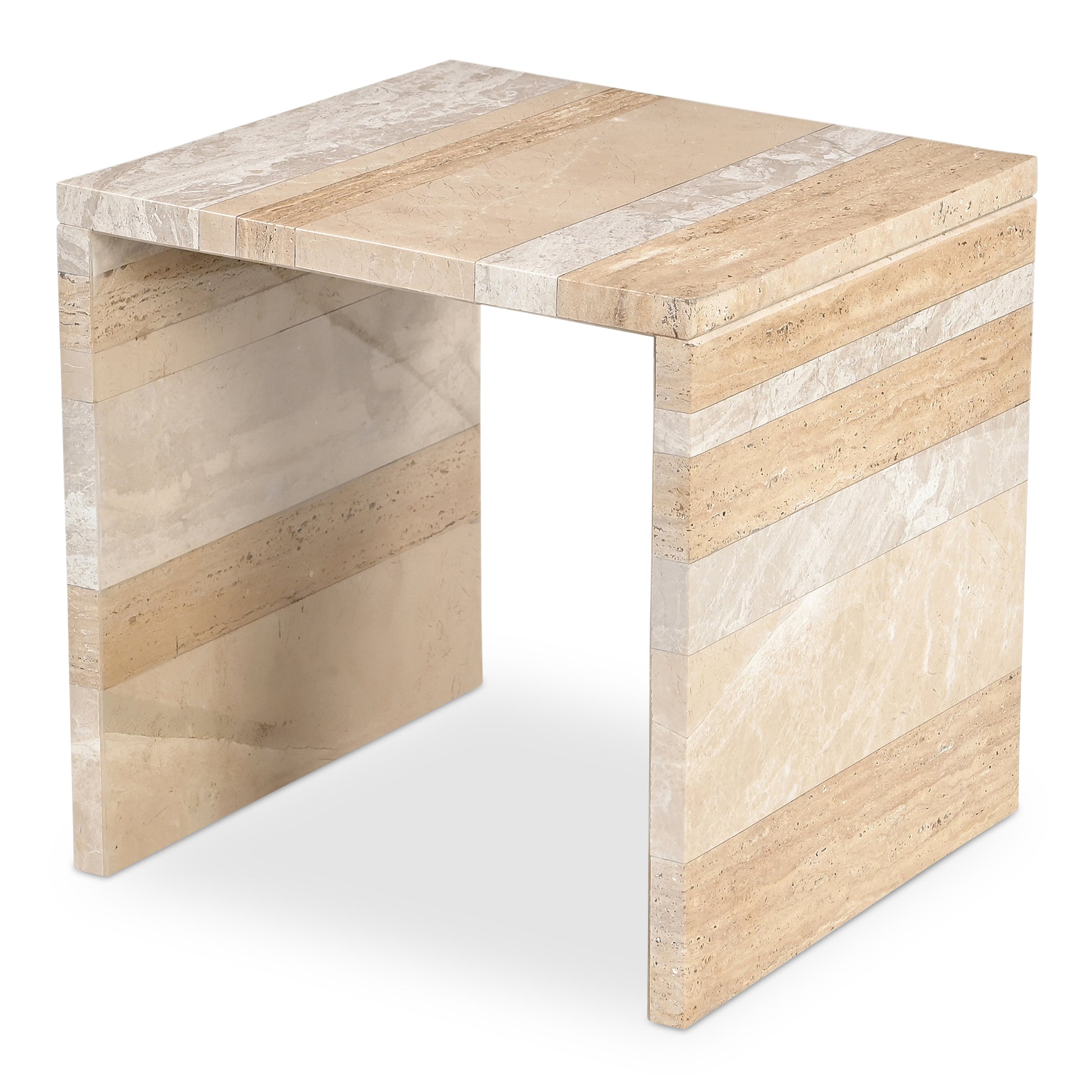 Rosa Accent Table Mixed Marble - Central Designs