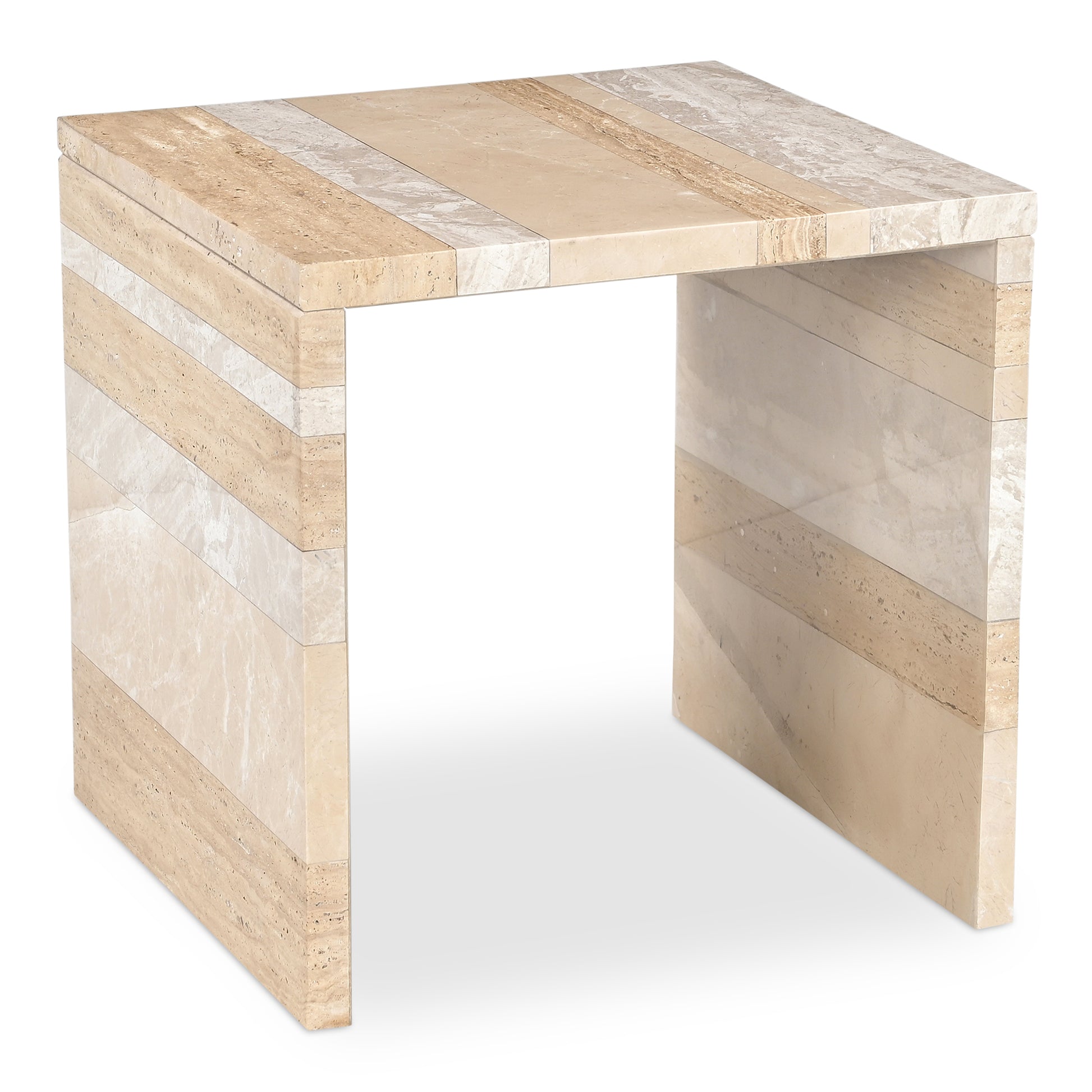 Rosa Accent Table Mixed Marble - Central Designs