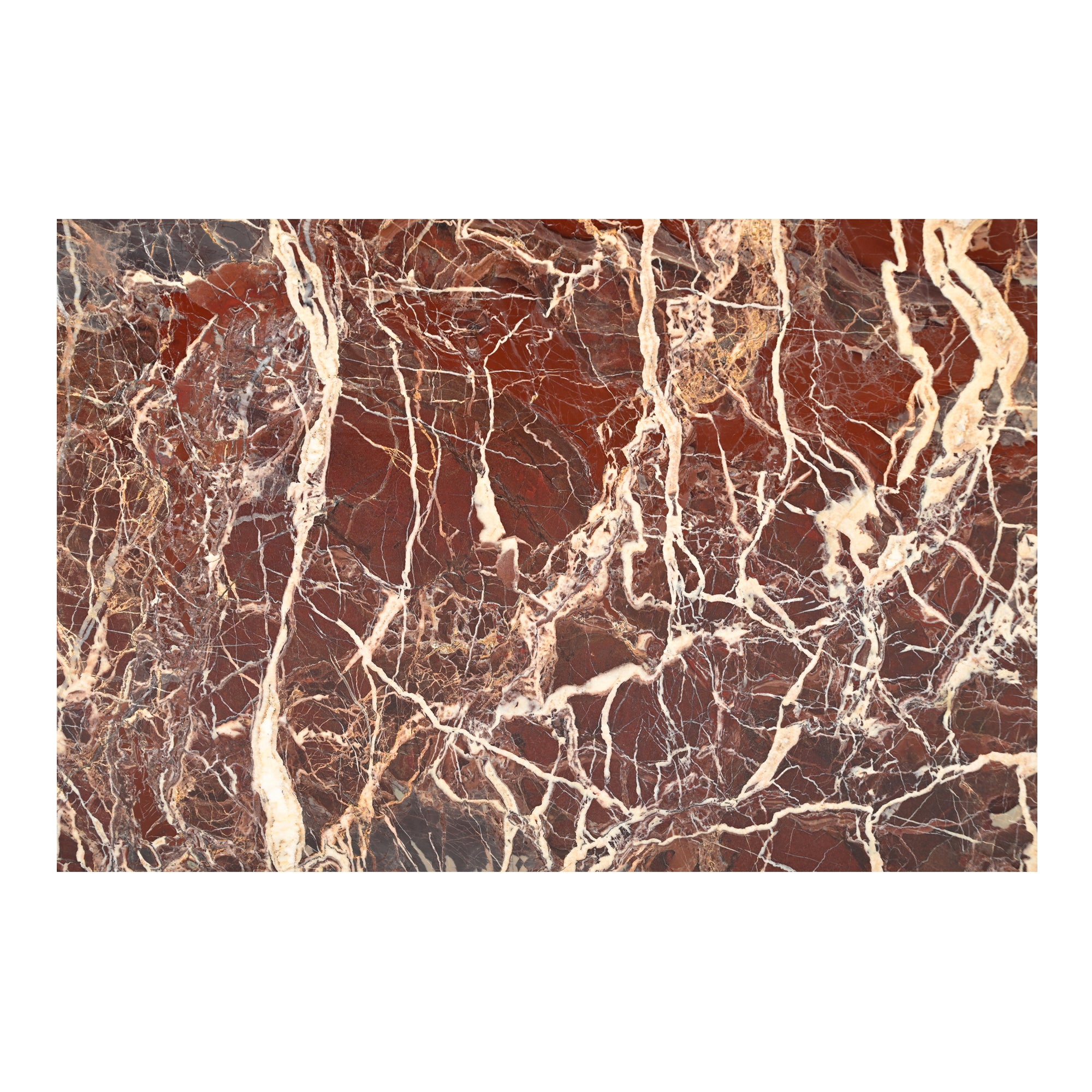 Rosa Coffee Table Rosso Levanto Marble - Central Designs